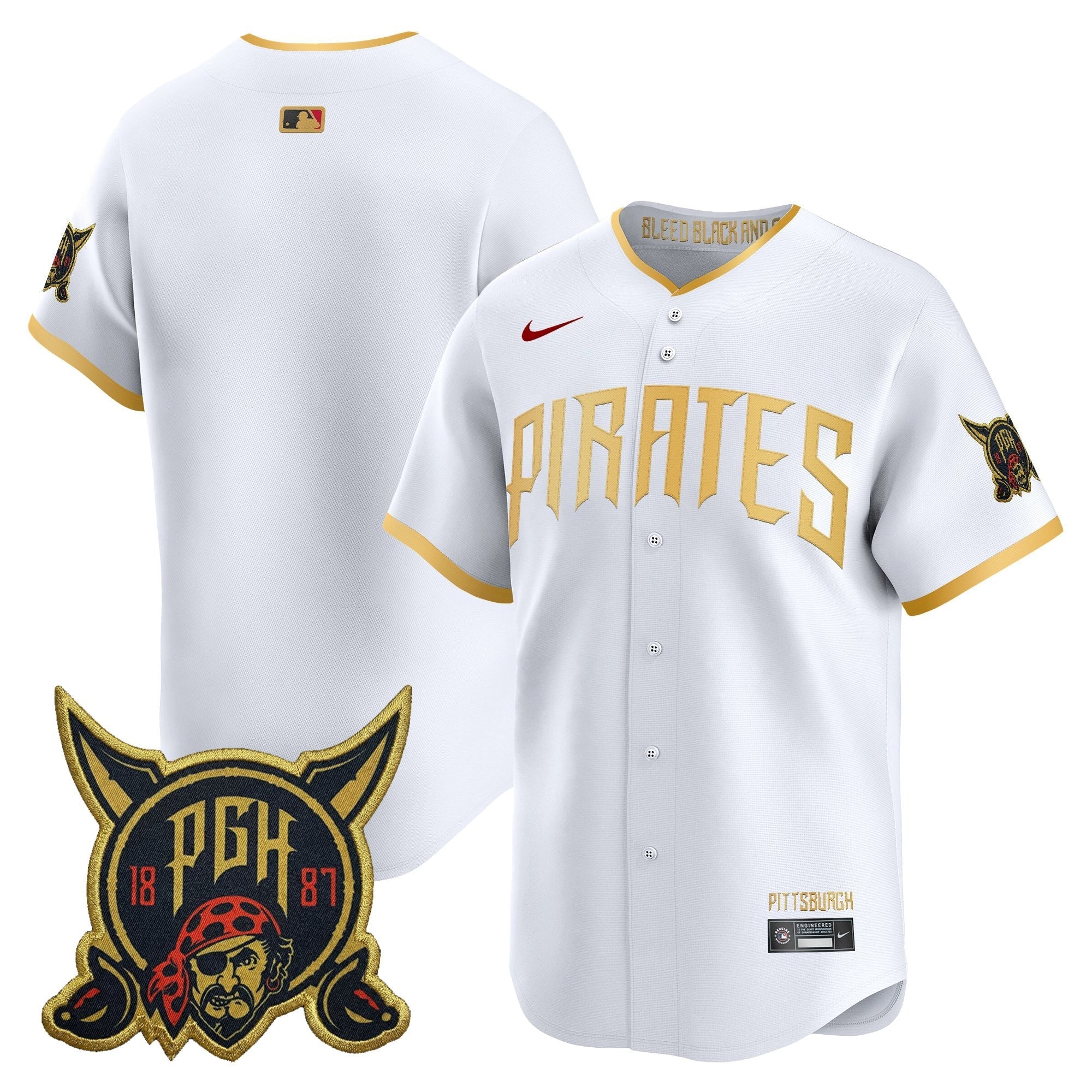PIT 2026 City Connect Vapor Premier Limited Jersey - Stitched