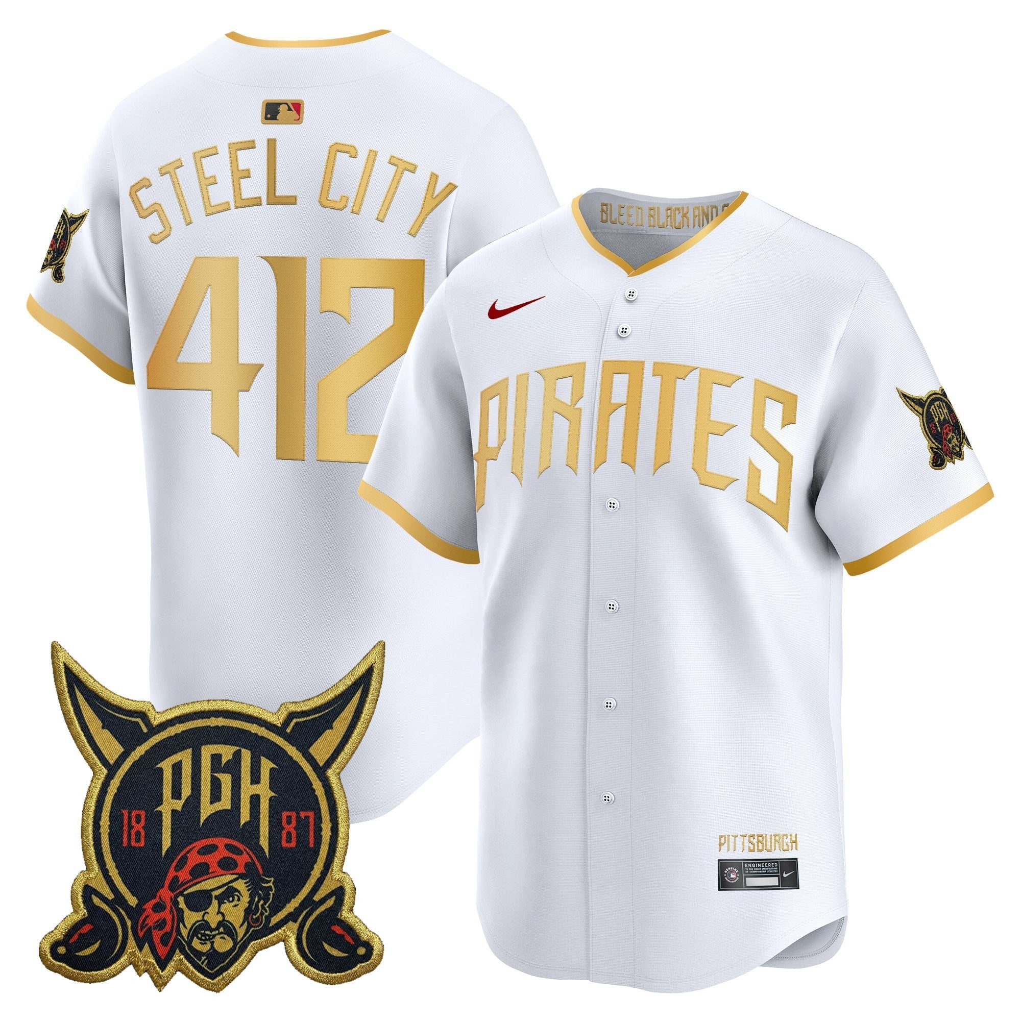 PIT 2026 City Connect Vapor Premier Limited Jersey - Stitched