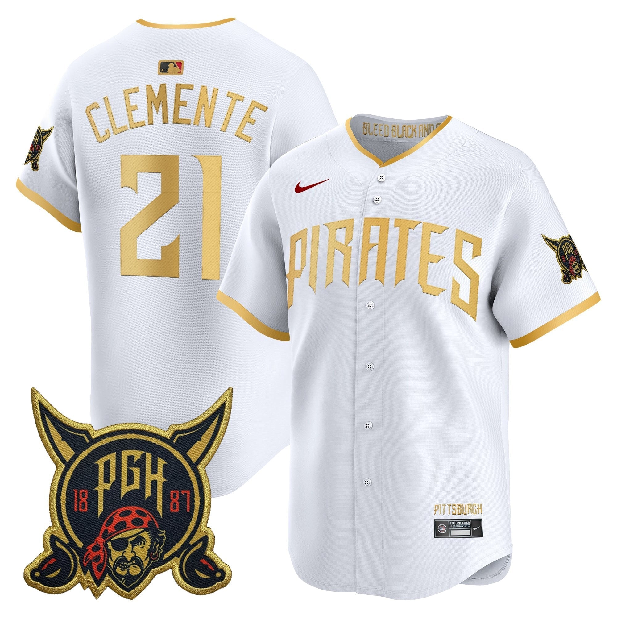 PIT 2026 City Connect Vapor Premier Limited Jersey - Stitched