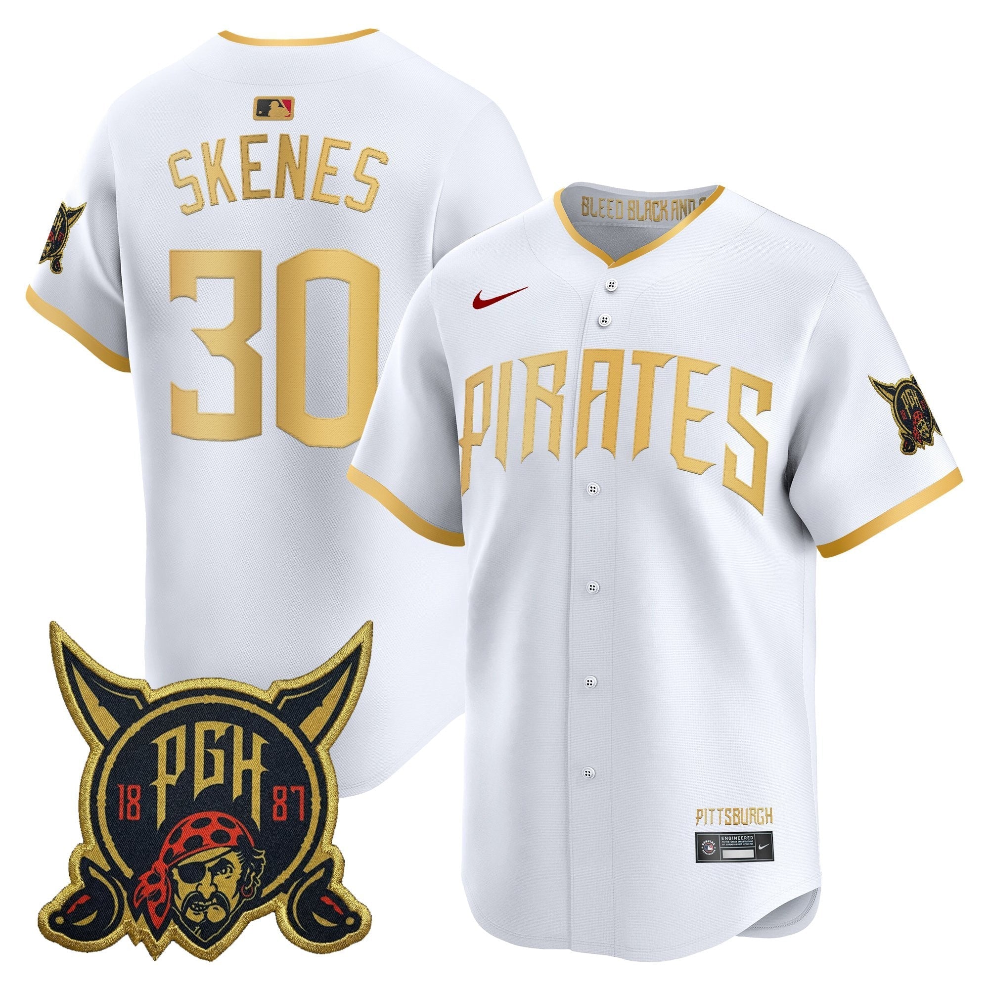 PIT 2026 City Connect Vapor Premier Limited Jersey - Stitched
