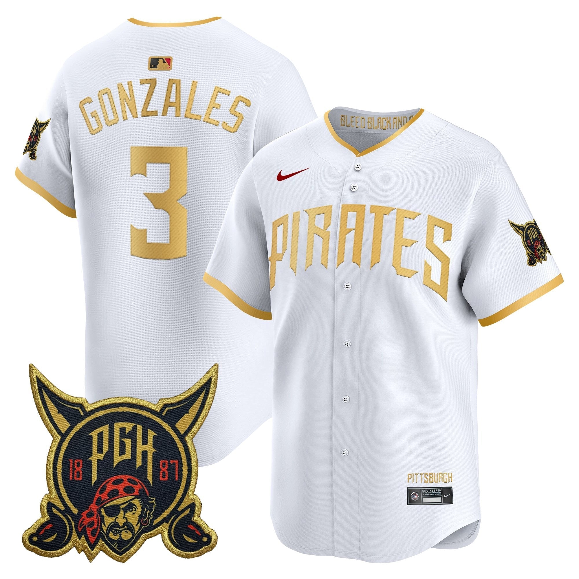 PIT 2026 City Connect Vapor Premier Limited Jersey - Stitched