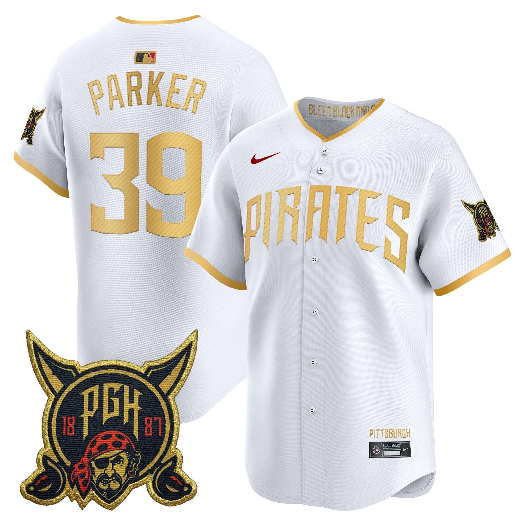PIT 2026 City Connect Vapor Premier Limited Jersey - Stitched