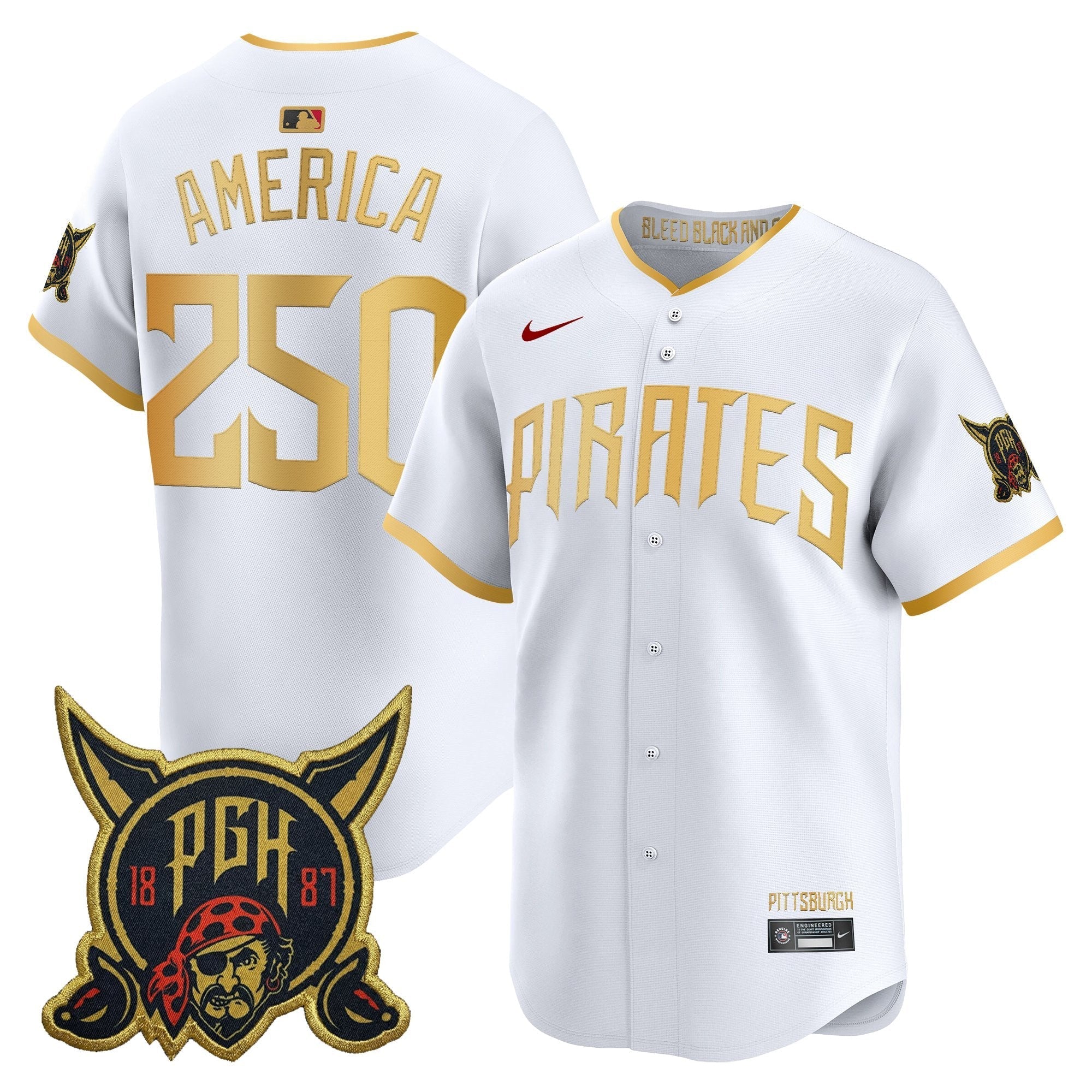 PIT 2026 City Connect Vapor Premier Limited Jersey - Stitched