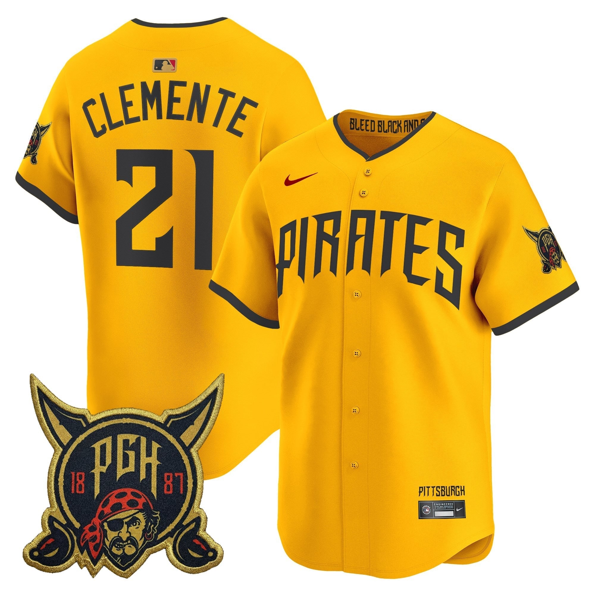 PIT 2026 City Connect Vapor Premier Limited Jersey - Stitched