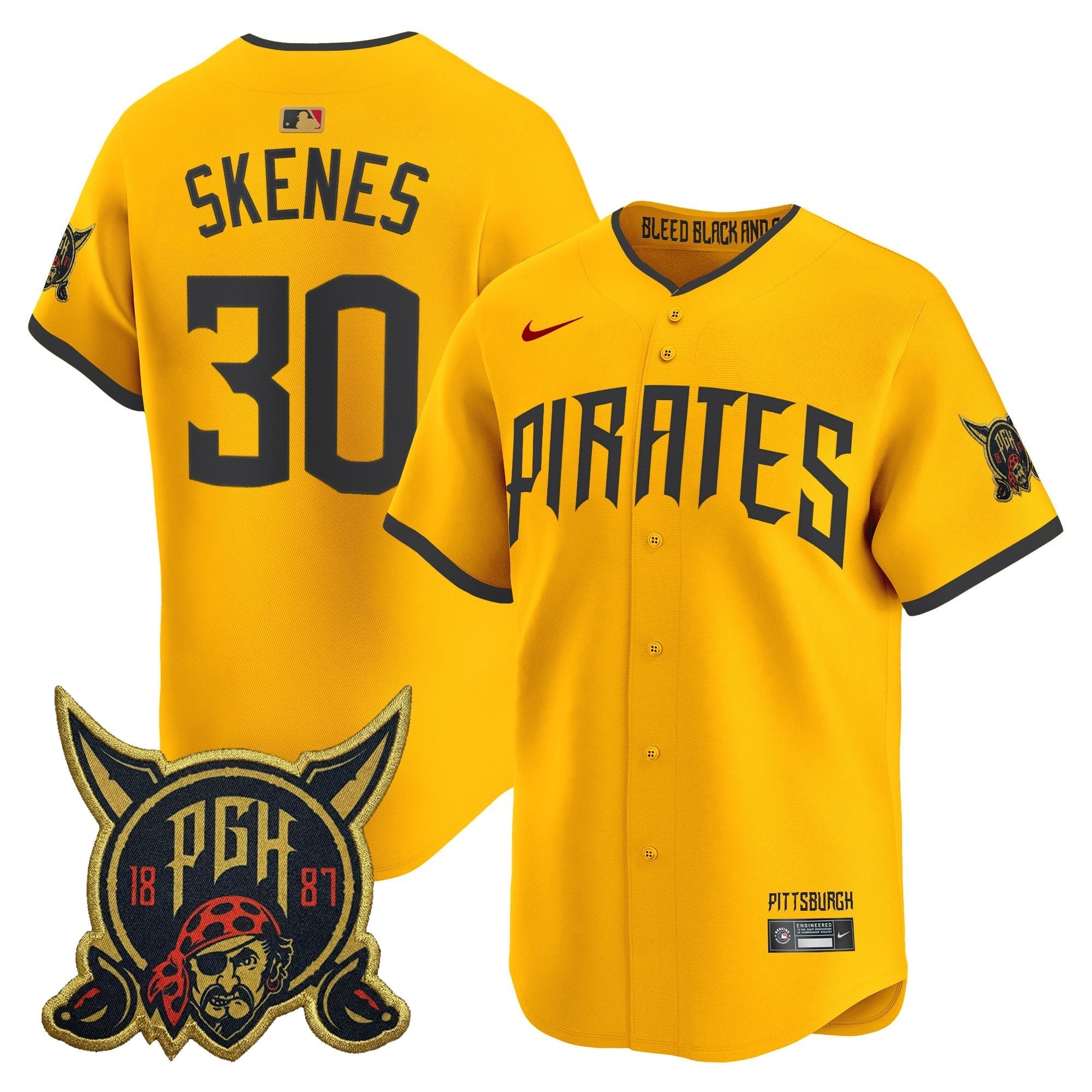 PIT 2026 City Connect Vapor Premier Limited Jersey - Stitched