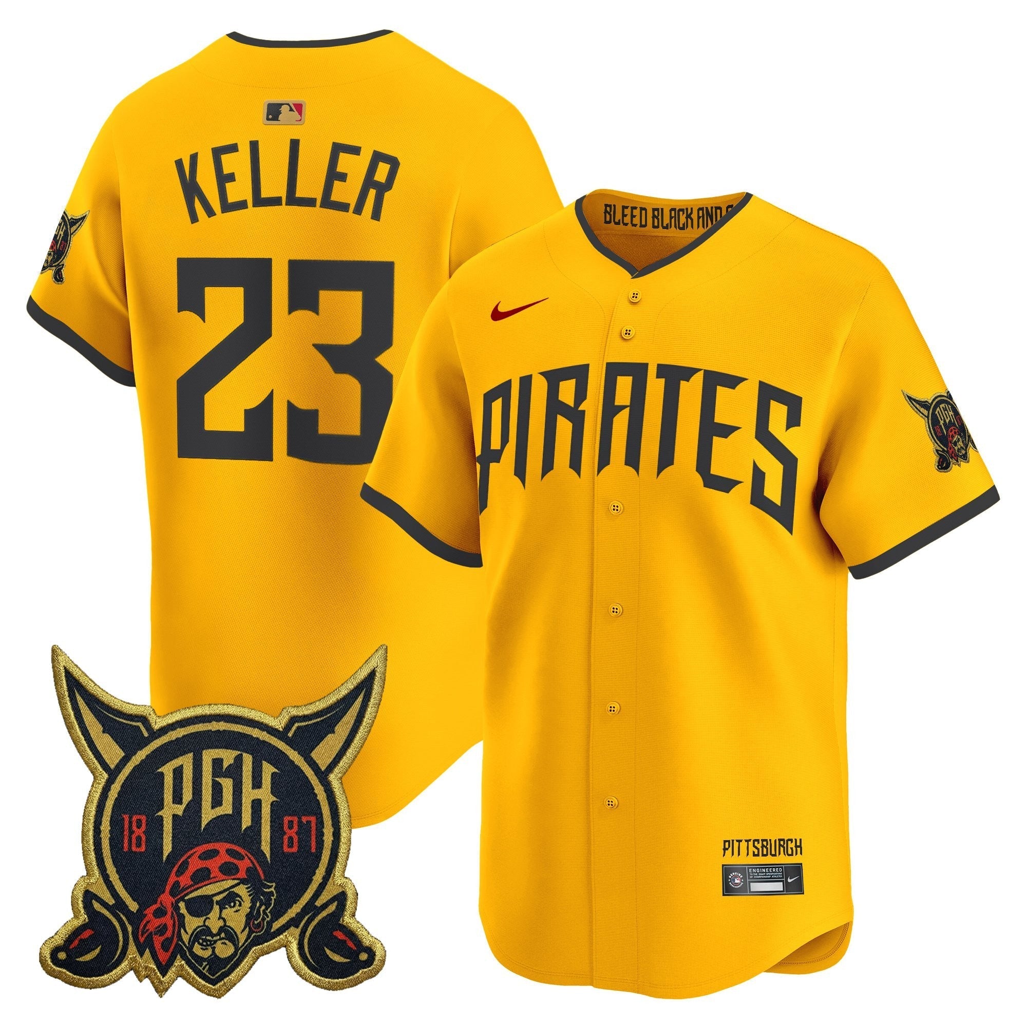 PIT 2026 City Connect Vapor Premier Limited Jersey - Stitched