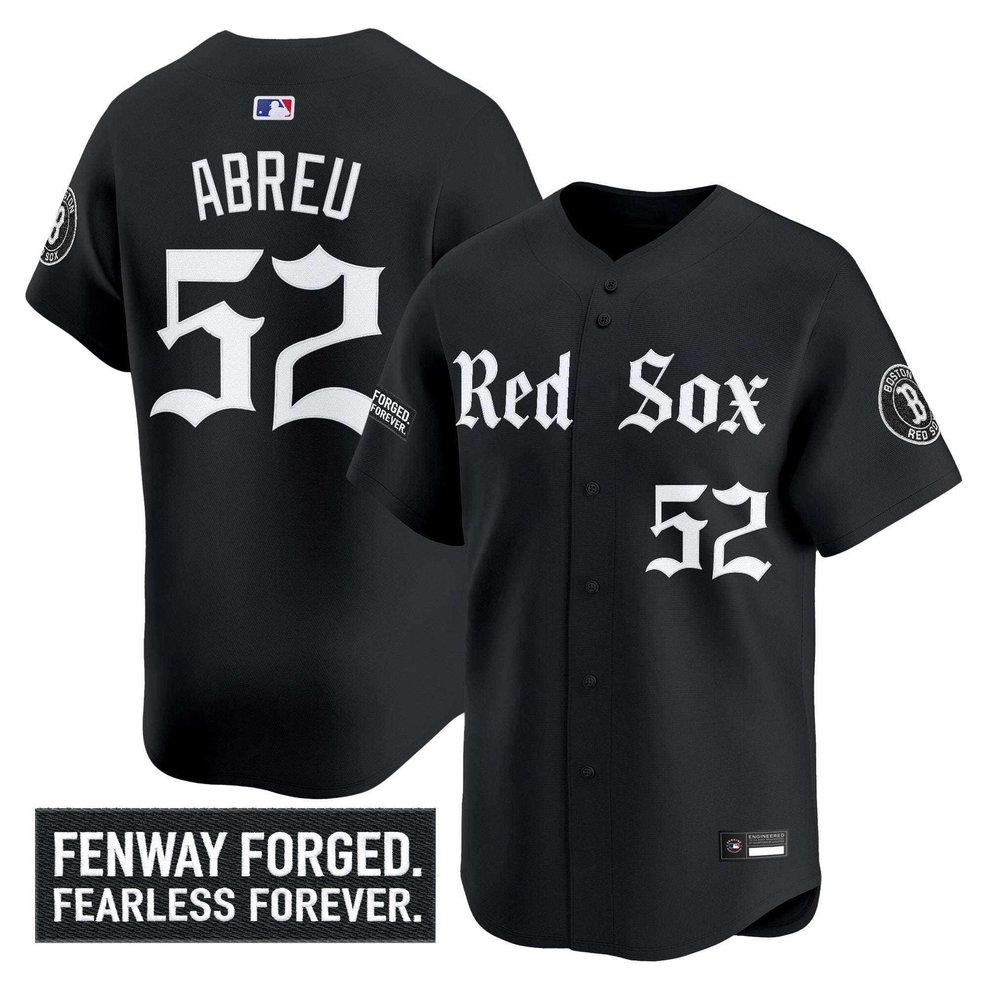 BOS 'Gothic Edition' Vapor Premier Limited Jersey - Stitched