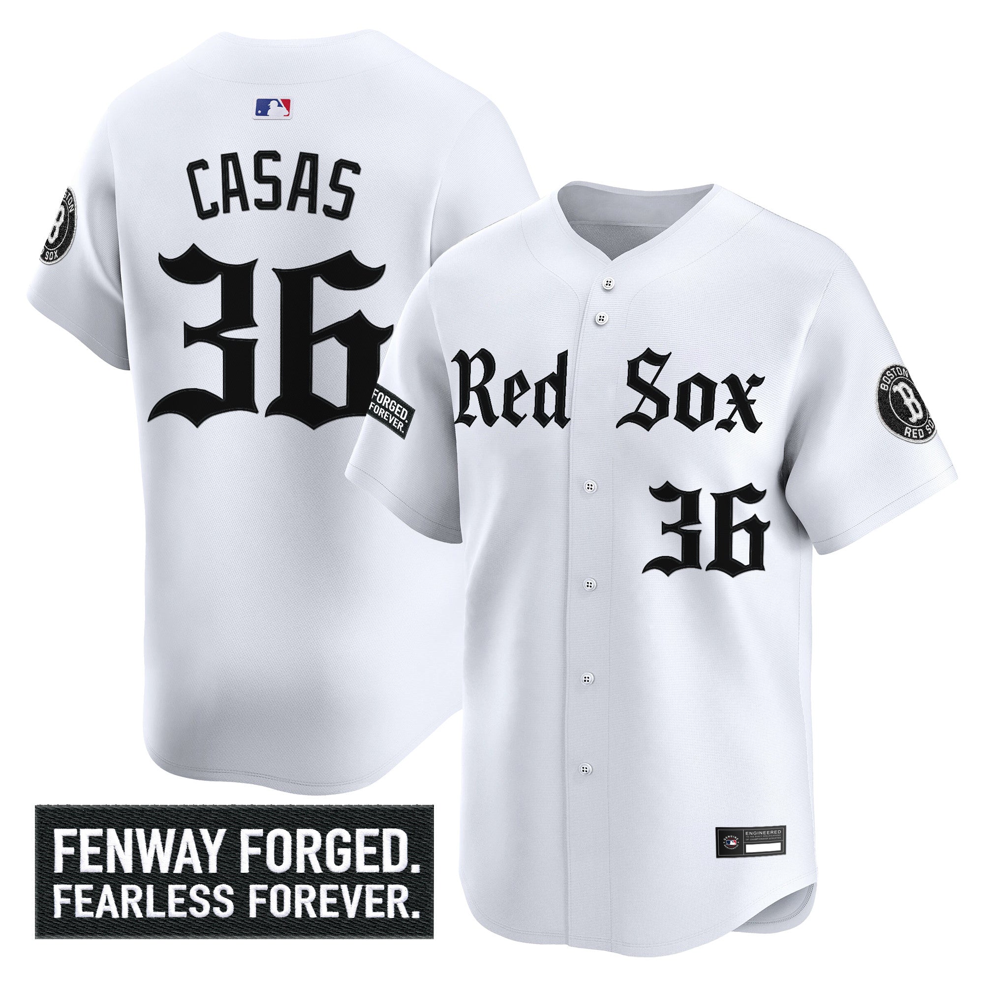 BOS 'Gothic Edition' Vapor Premier Limited Jersey - Stitched