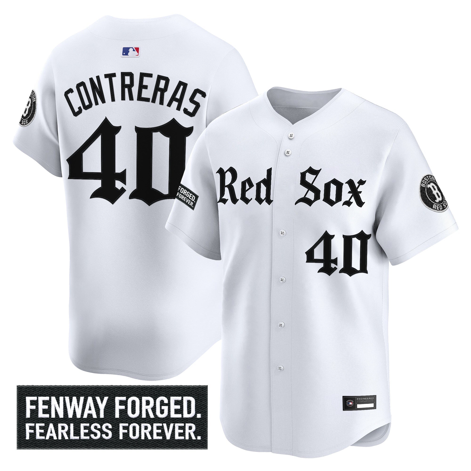 BOS 'Gothic Edition' Vapor Premier Limited Jersey - Stitched