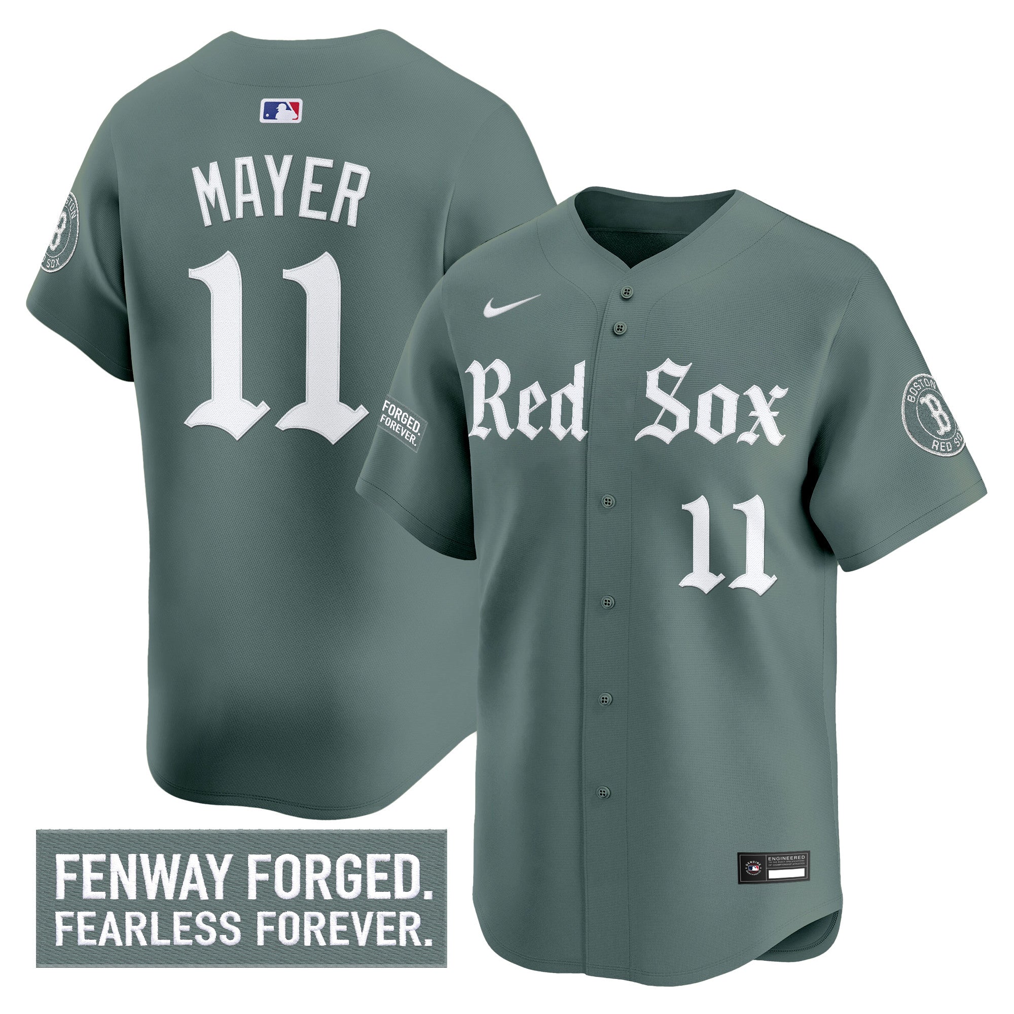 BOS 'Gothic Edition' Vapor Premier Limited Jersey - Stitched