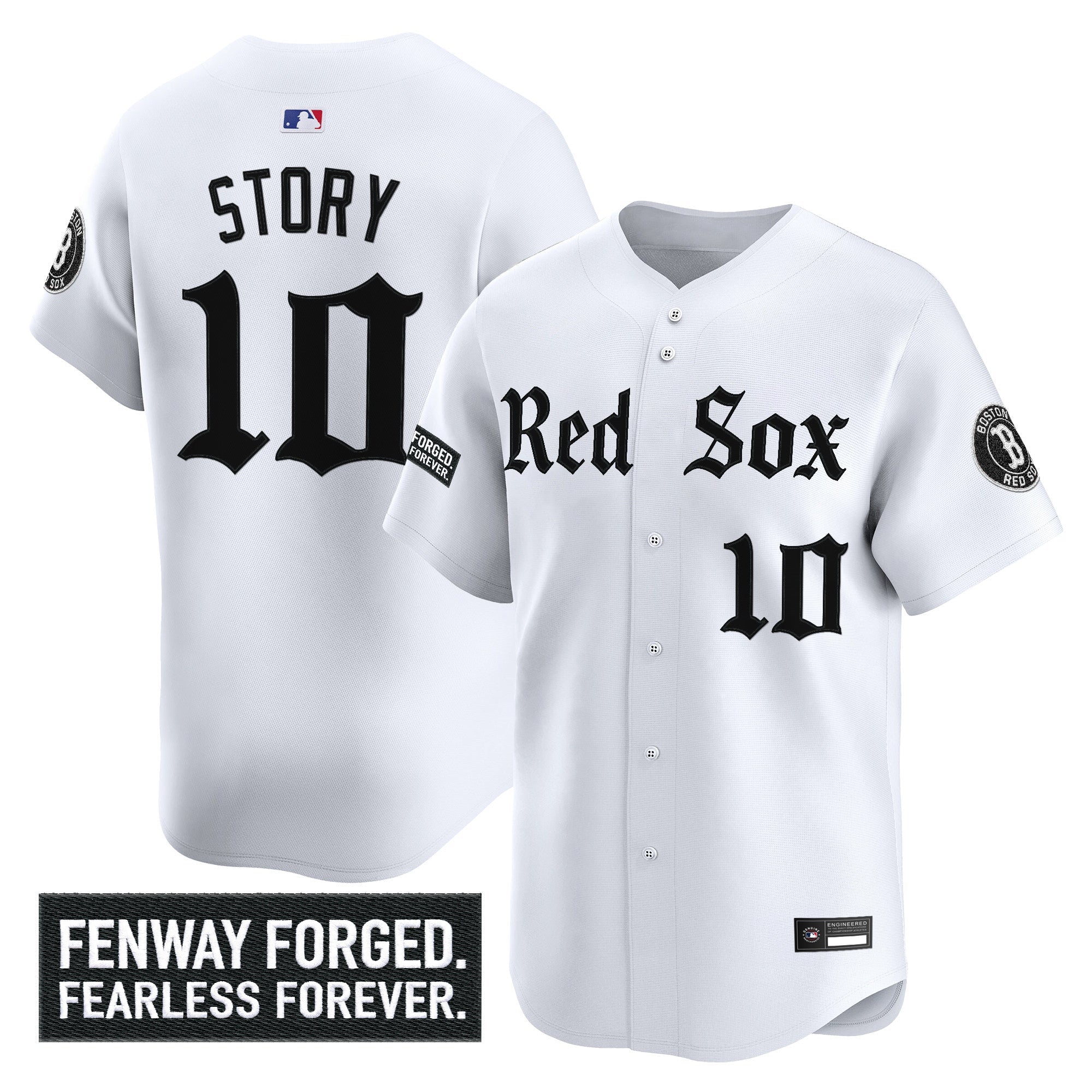 BOS 'Gothic Edition' Vapor Premier Limited Jersey - Stitched