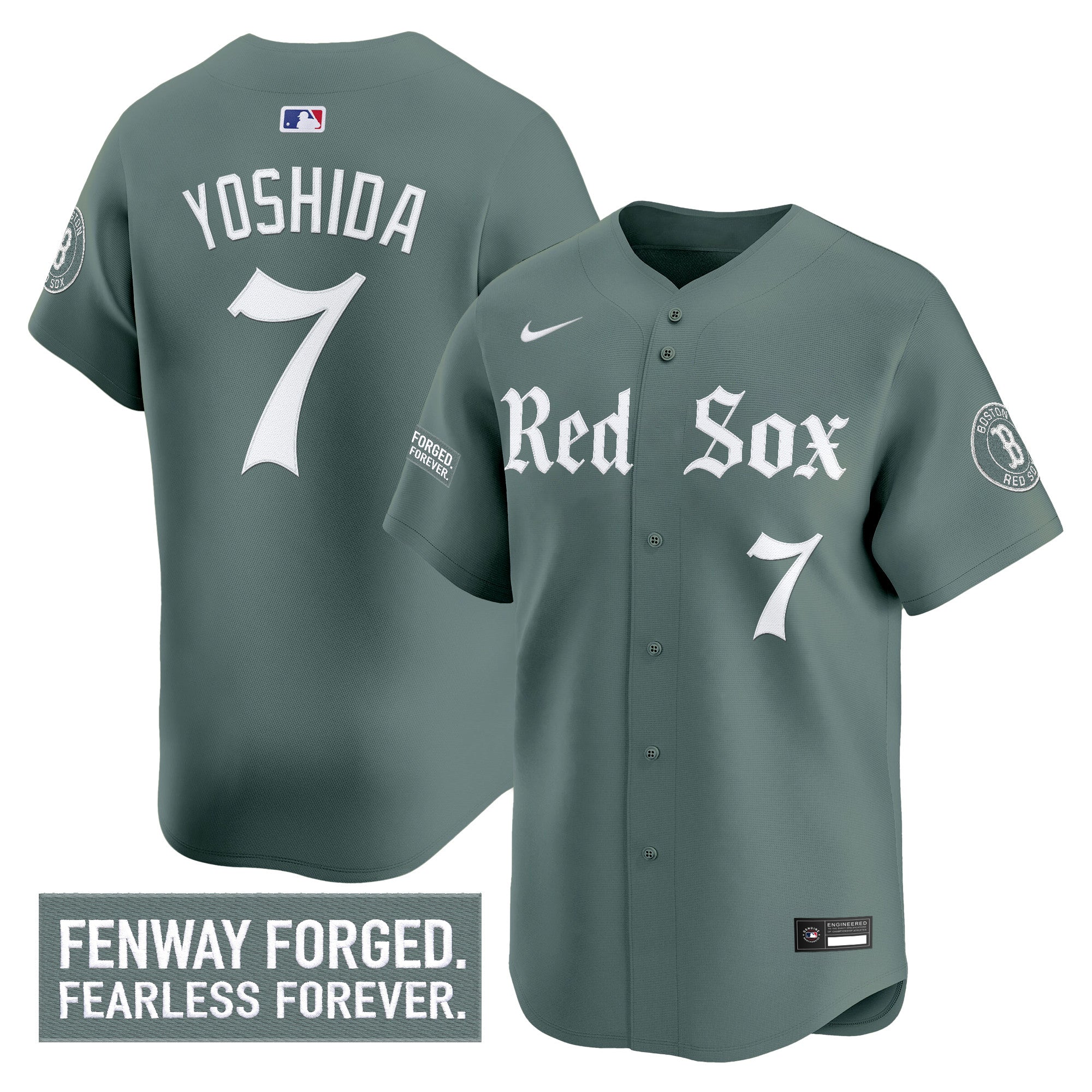 BOS 'Gothic Edition' Vapor Premier Limited Jersey - Stitched