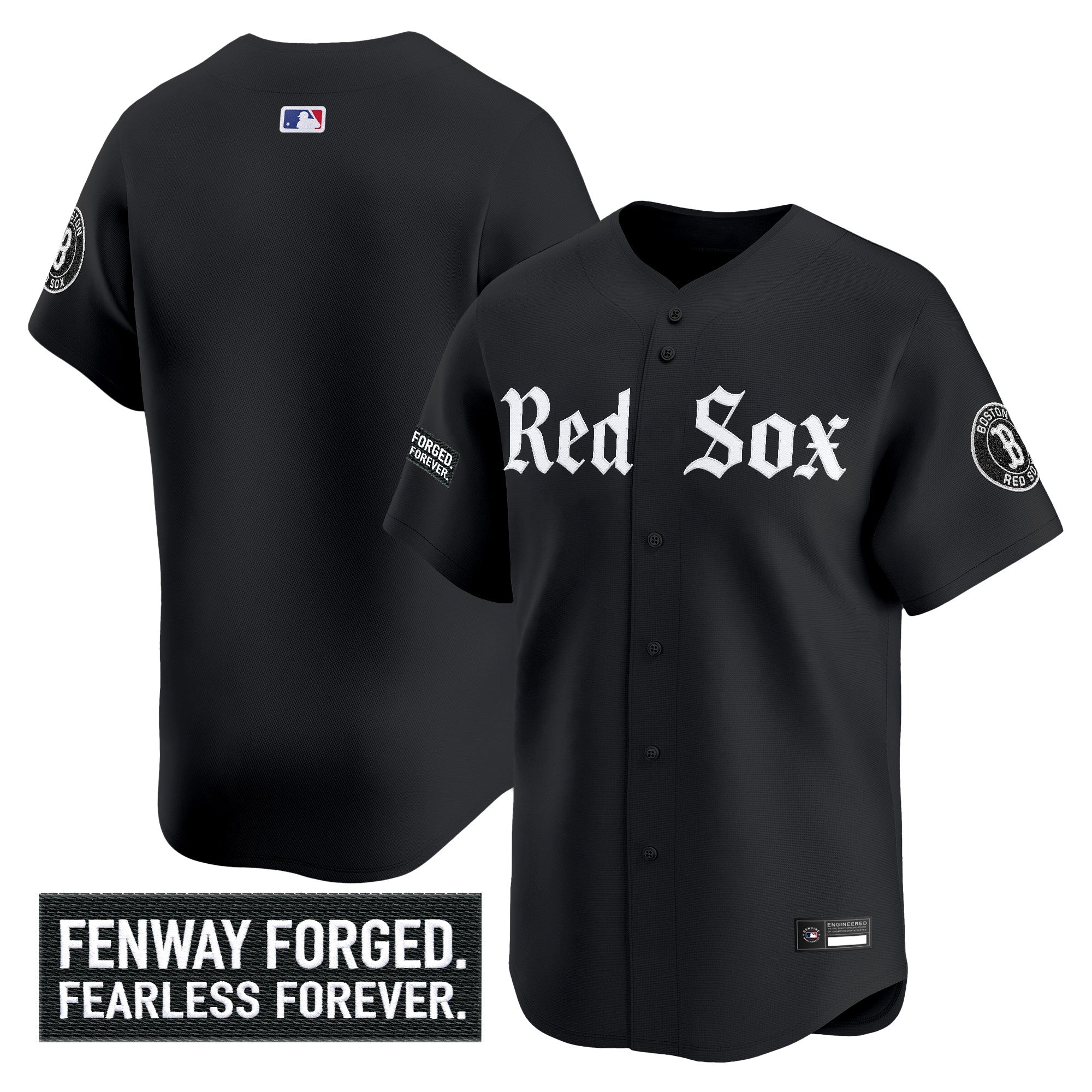 BOS 'Gothic Edition' Vapor Premier Limited Jersey - Stitched