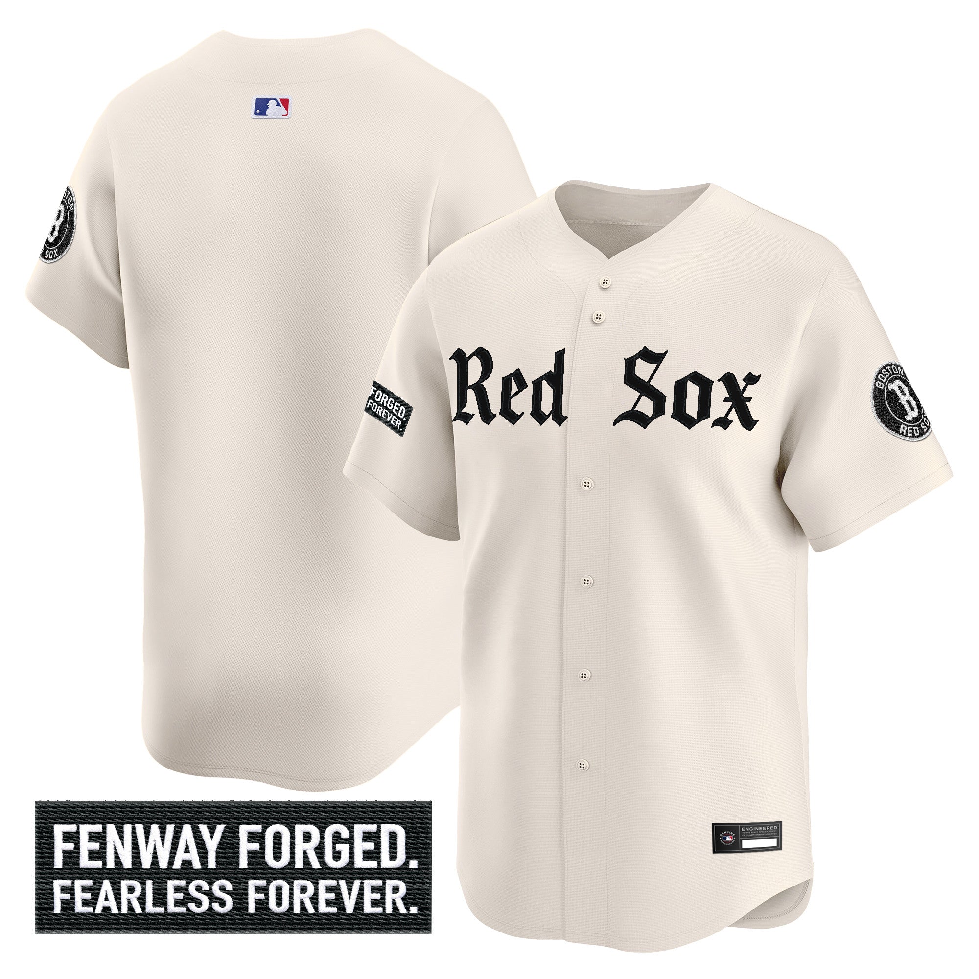 BOS 'Gothic Edition' Vapor Premier Limited Jersey - Stitched