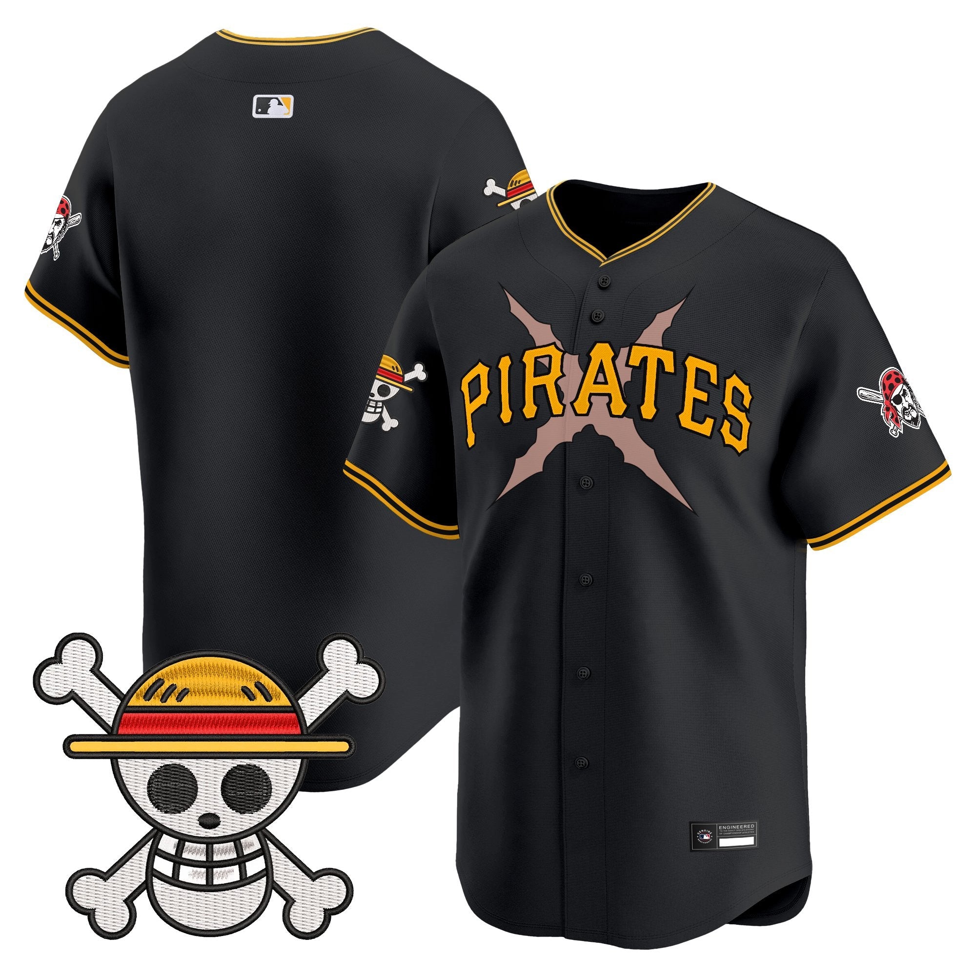 PIT x  OP Vapor Premier Limited Jersey - Stitched
