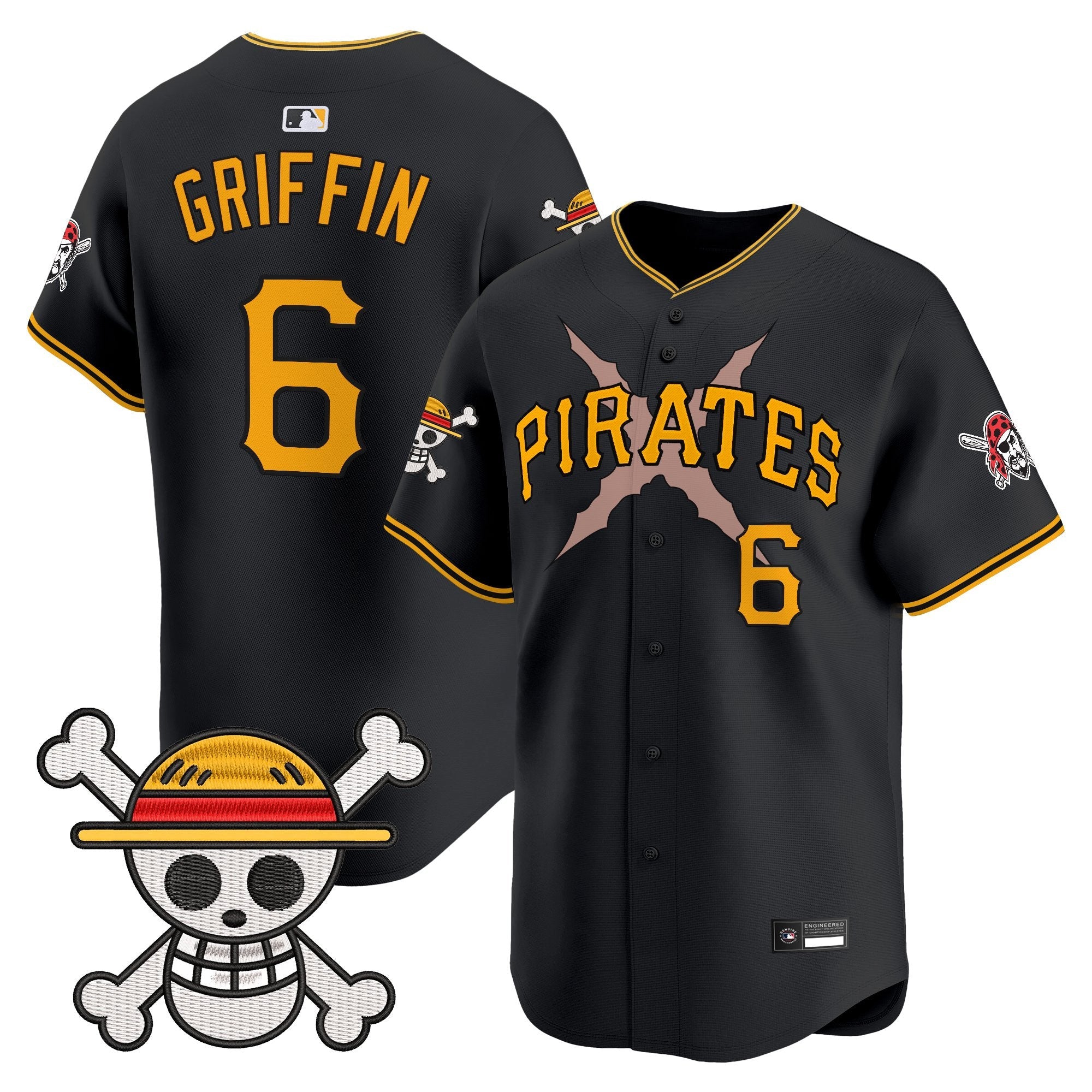 PIT x  OP Vapor Premier Limited Jersey - Stitched
