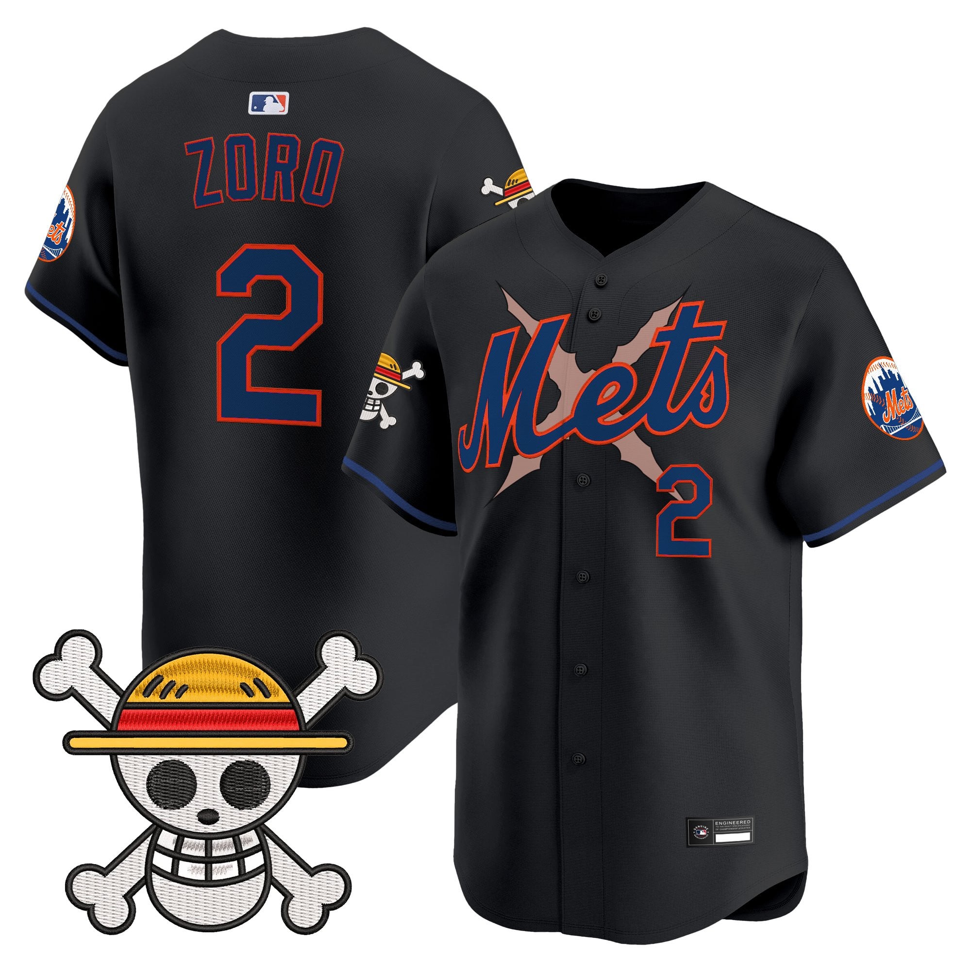 NYM x  OP Vapor Premier Limited Jersey - Stitched