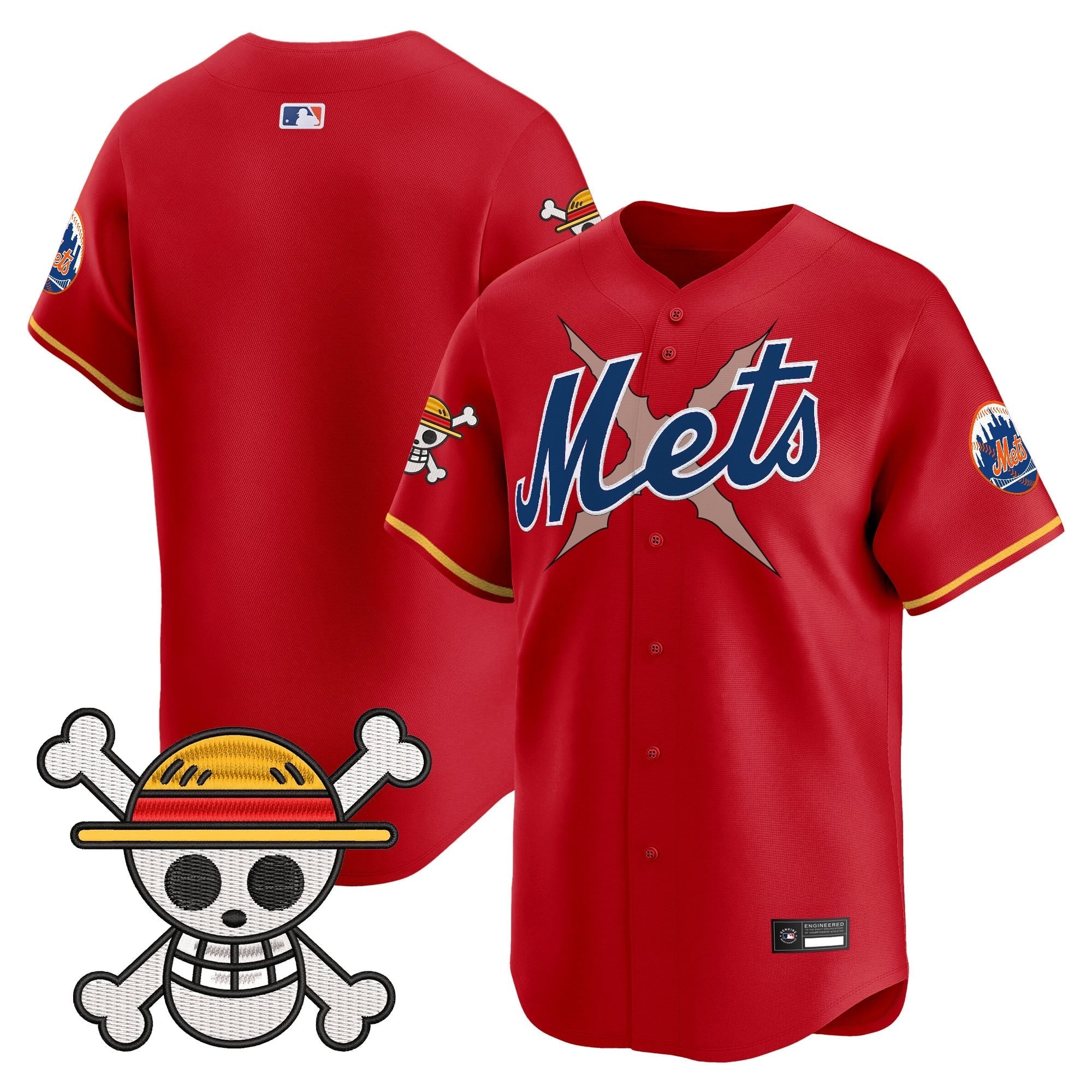 NYM x  OP Vapor Premier Limited Jersey - Stitched
