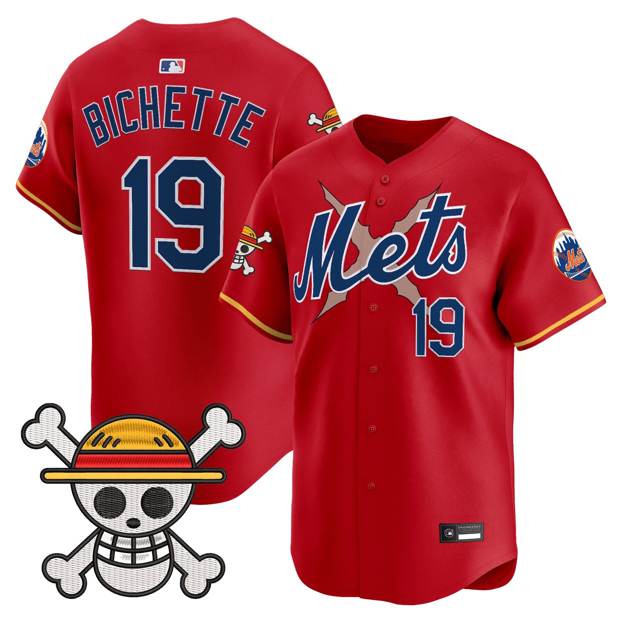 NYM x  OP Vapor Premier Limited Jersey - Stitched