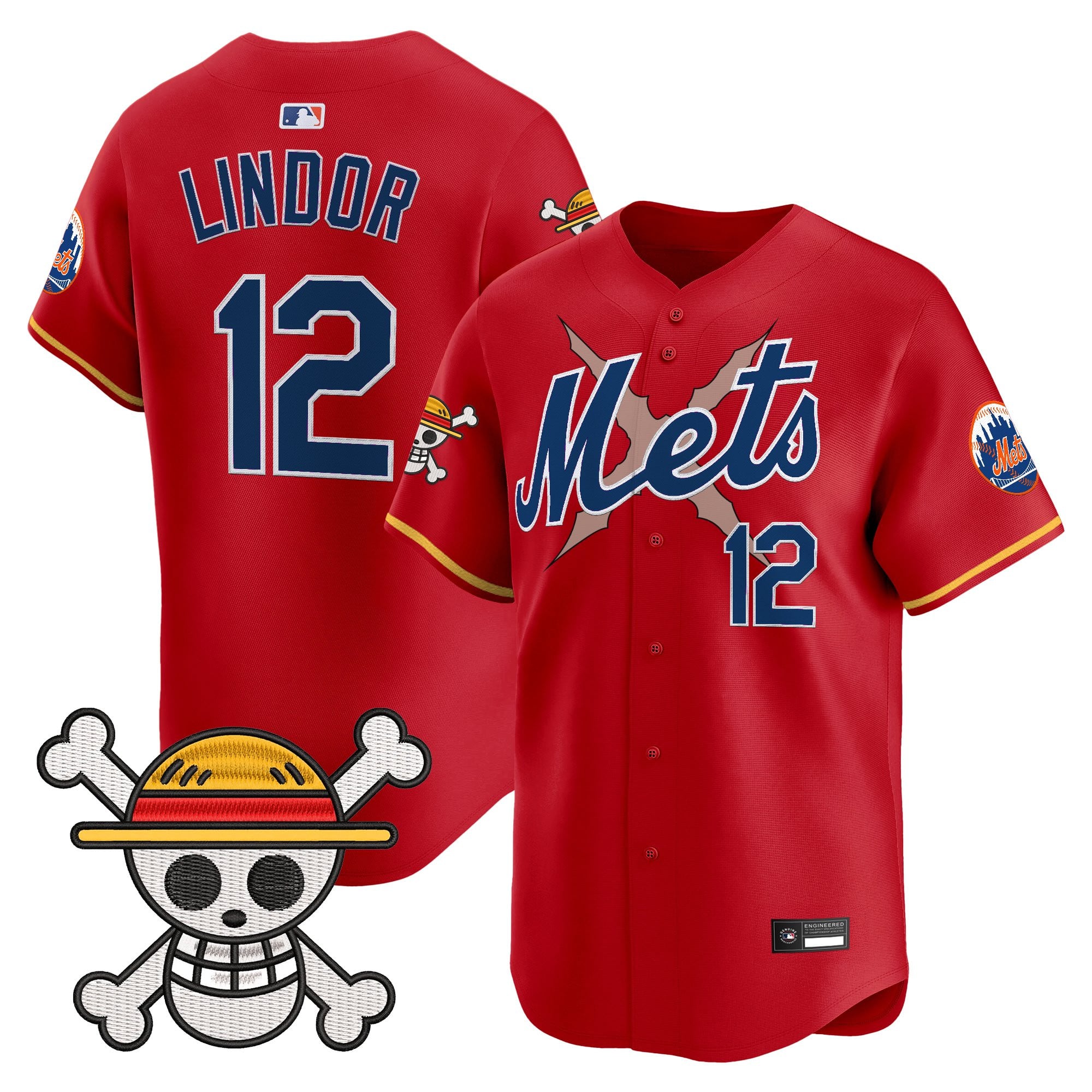 NYM x  OP Vapor Premier Limited Jersey - Stitched