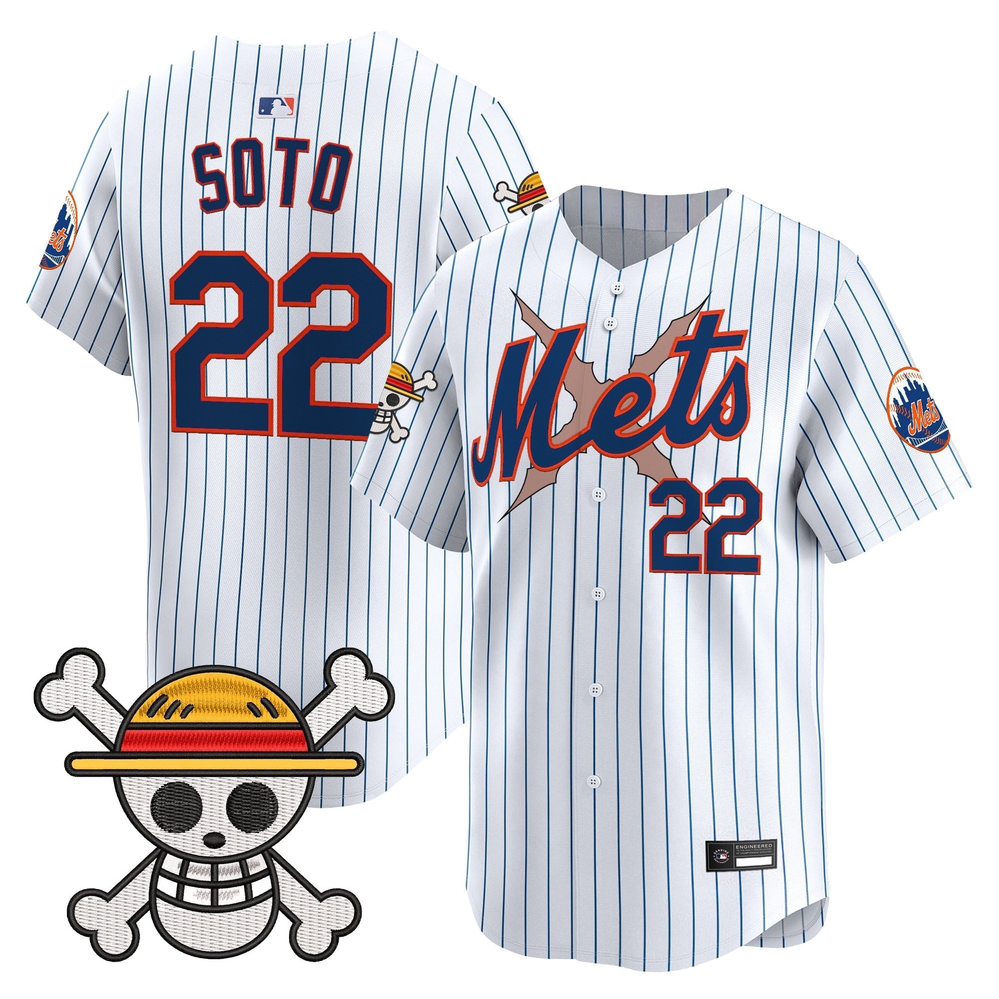 NYM x  OP Vapor Premier Limited Jersey - Stitched
