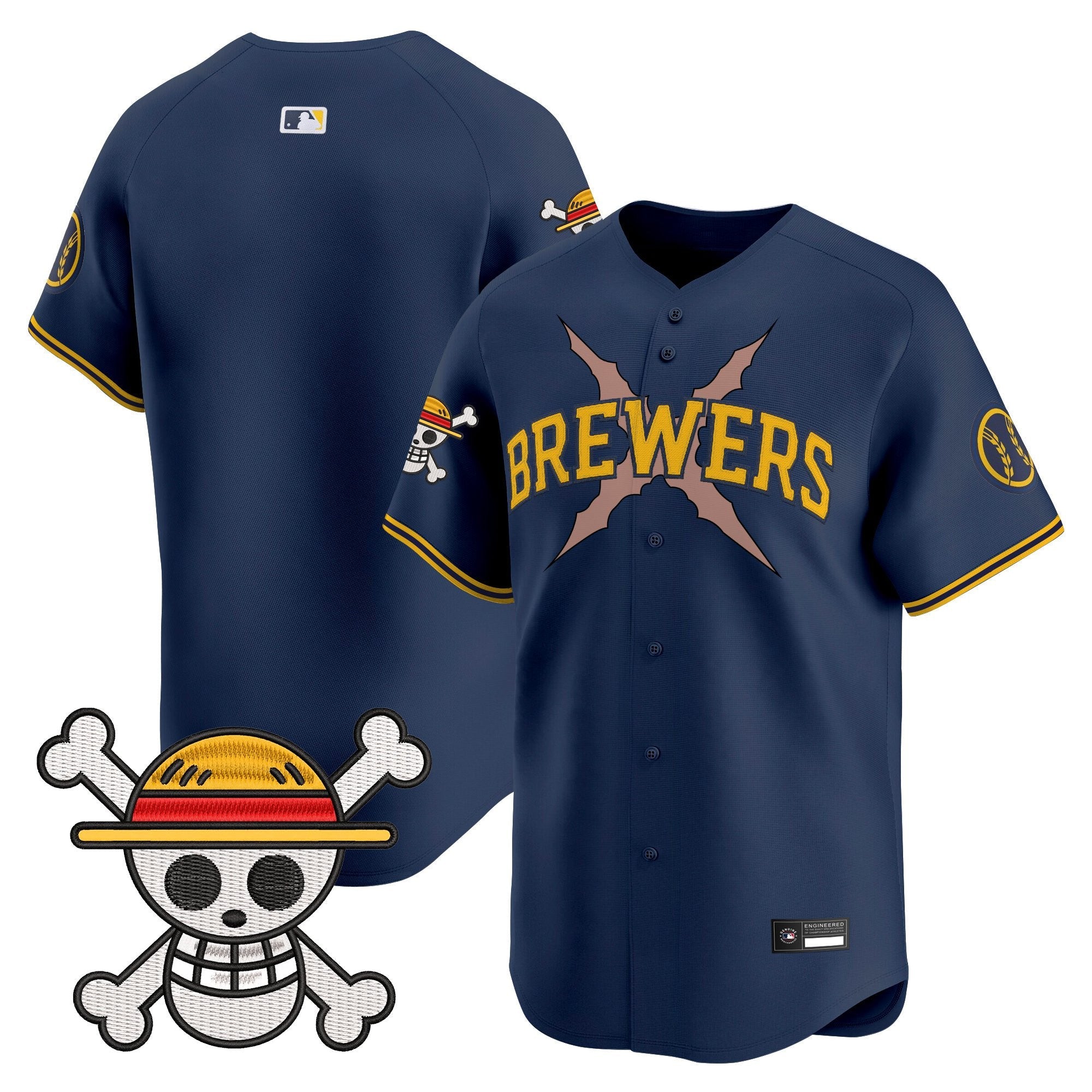 MIL x One Piece Vapor Premier Limited Jersey - Stitched