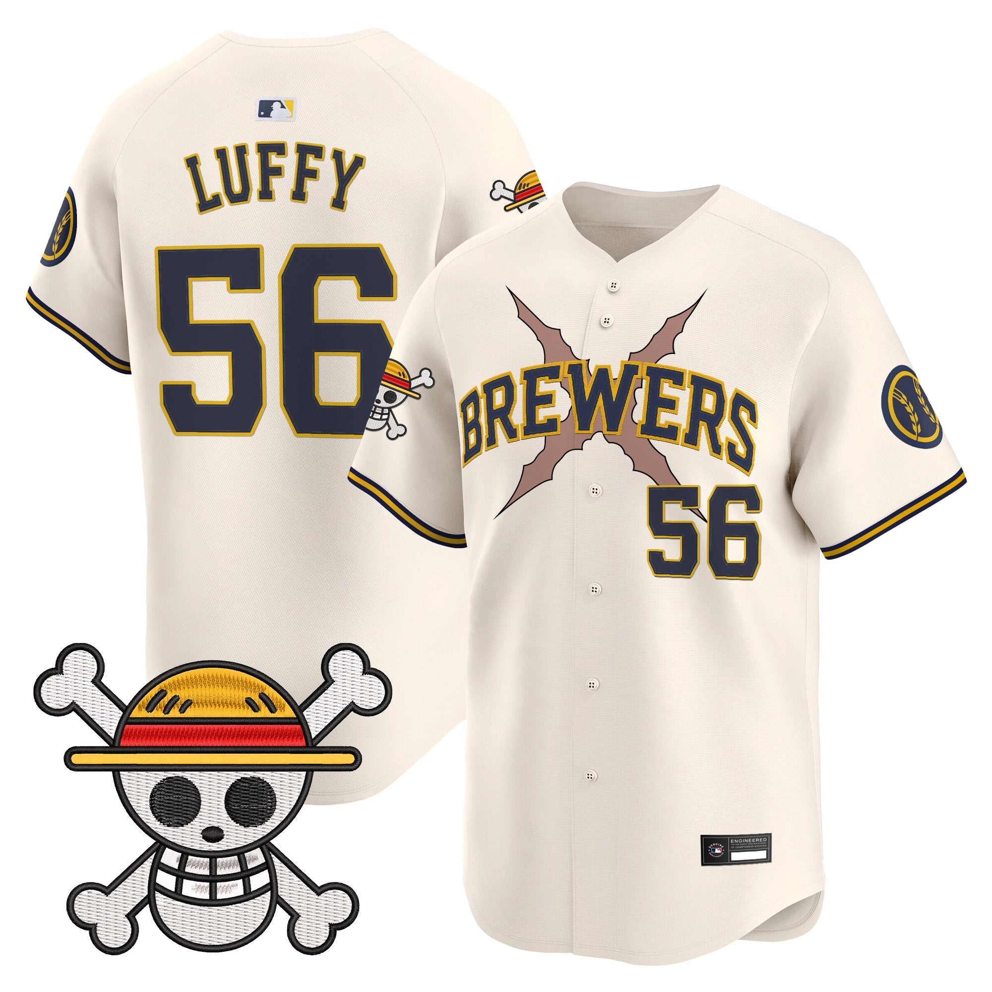 MIL x One Piece Vapor Premier Limited Jersey - Stitched
