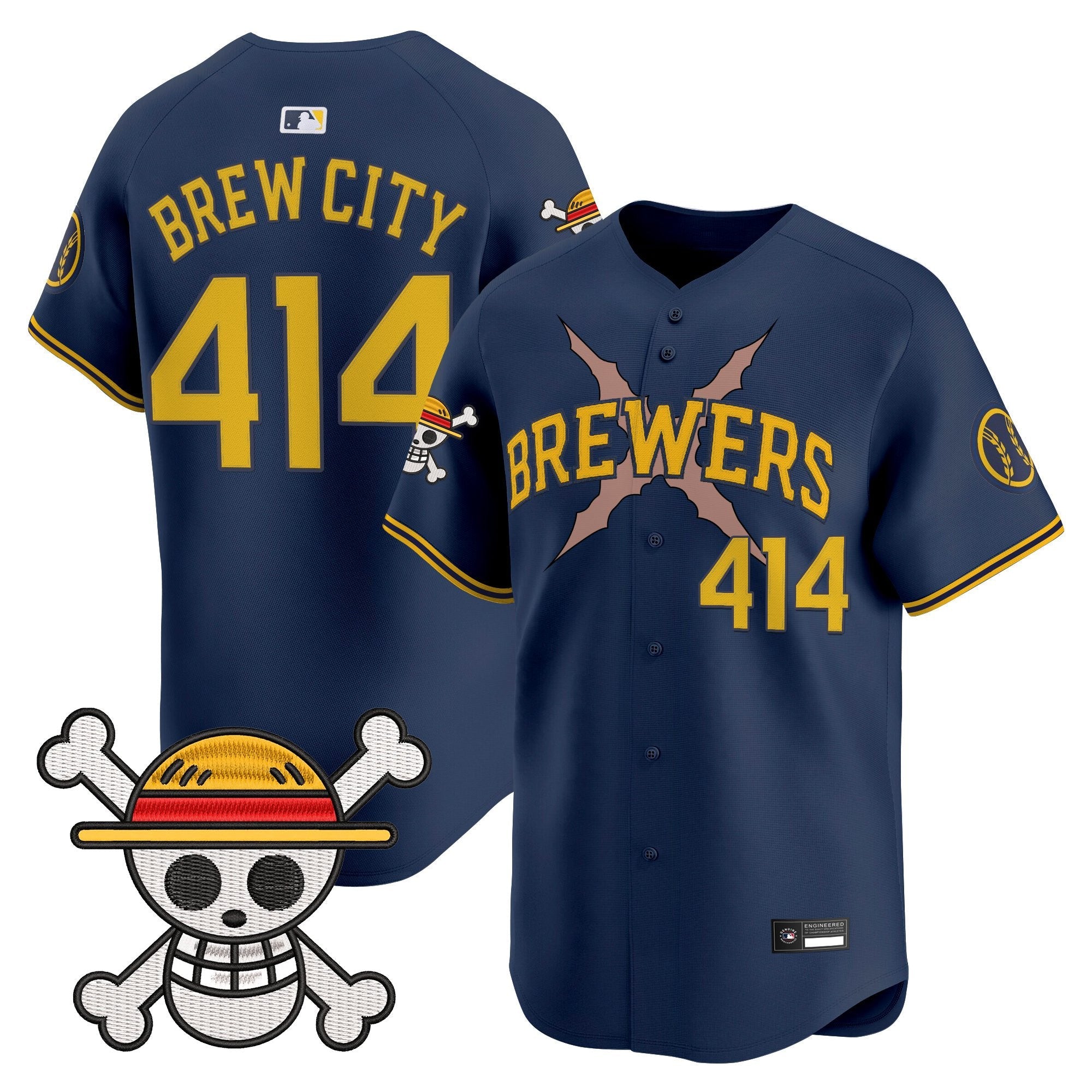 MIL x One Piece Vapor Premier Limited Jersey - Stitched