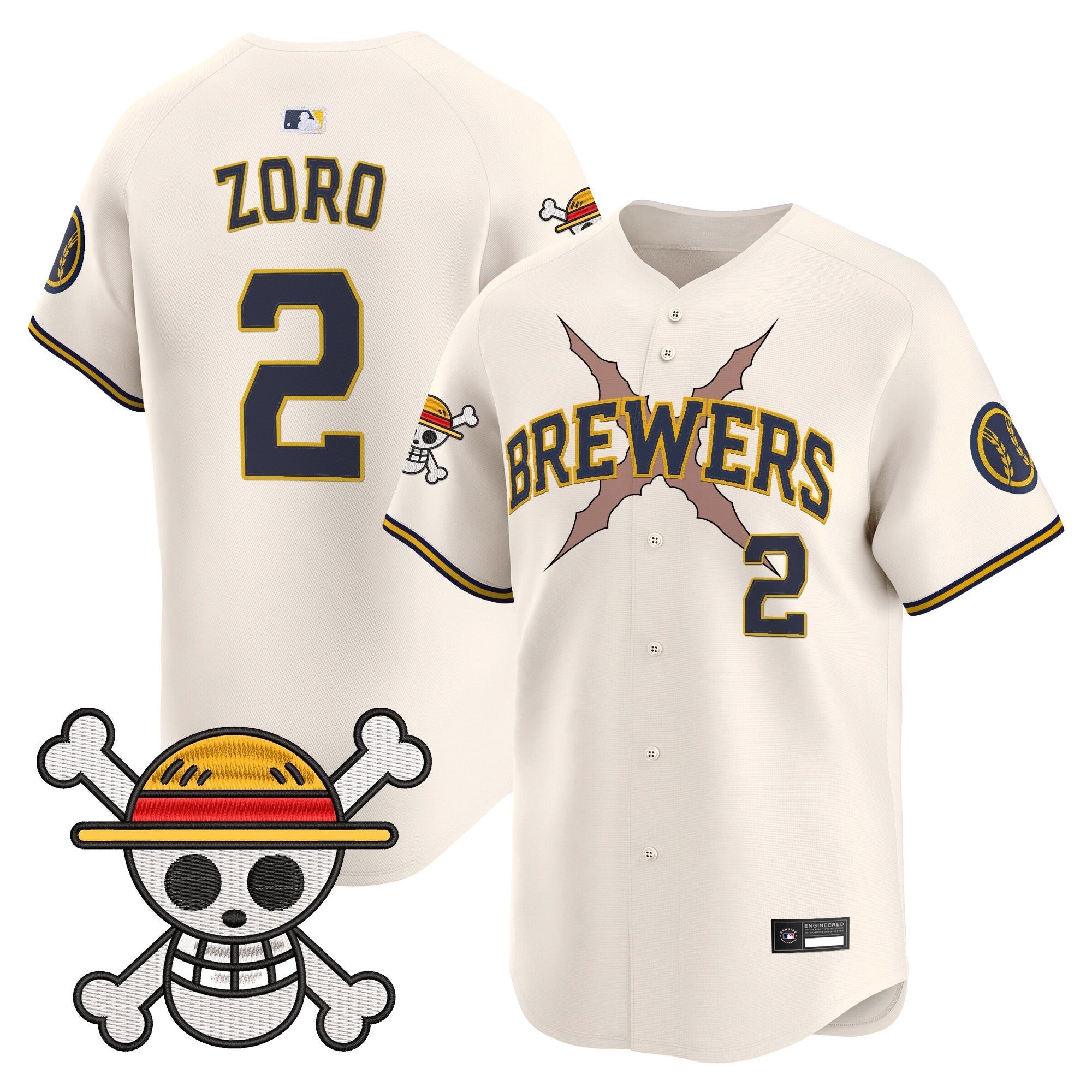 MIL x One Piece Vapor Premier Limited Jersey - Stitched