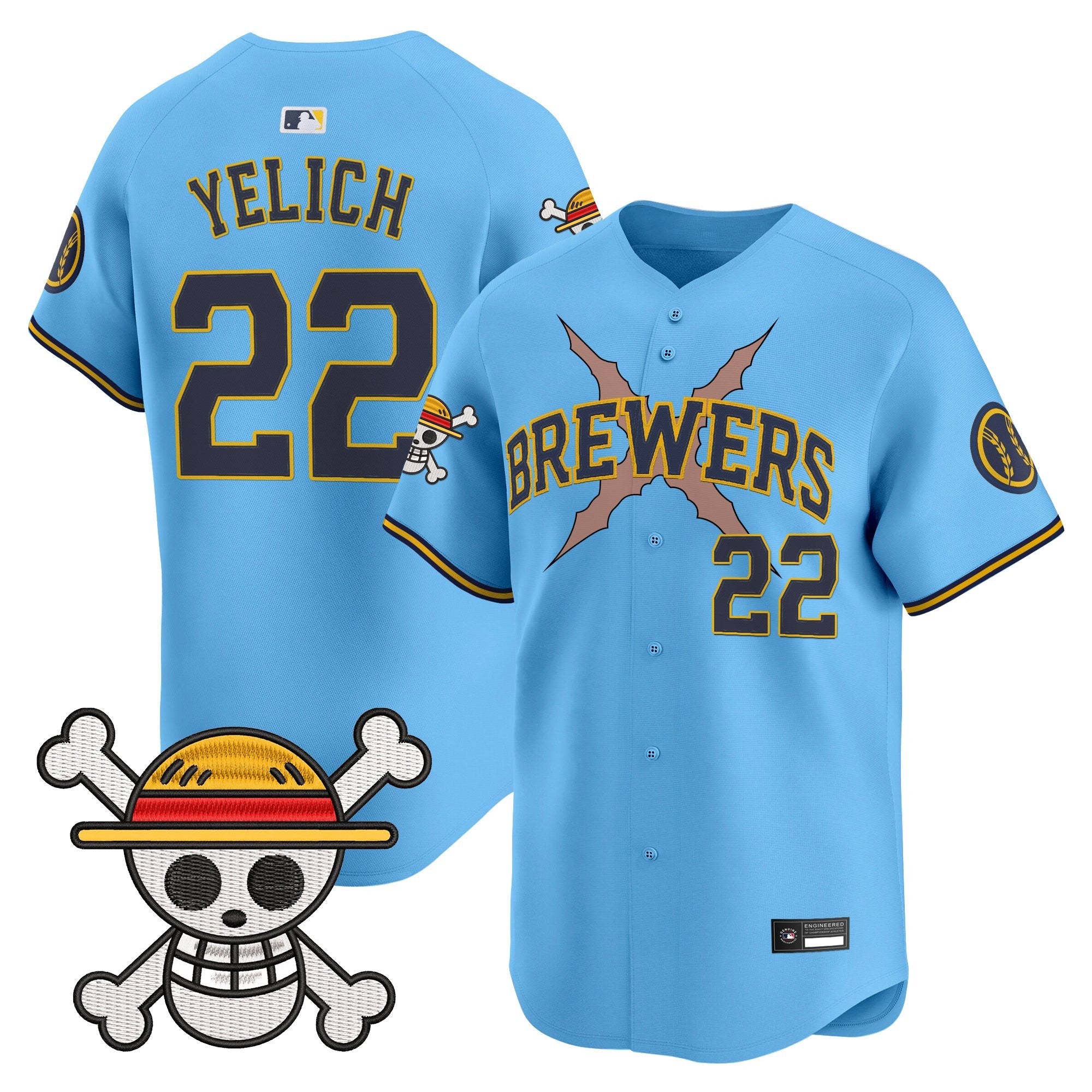 MIL x One Piece Vapor Premier Limited Jersey - Stitched