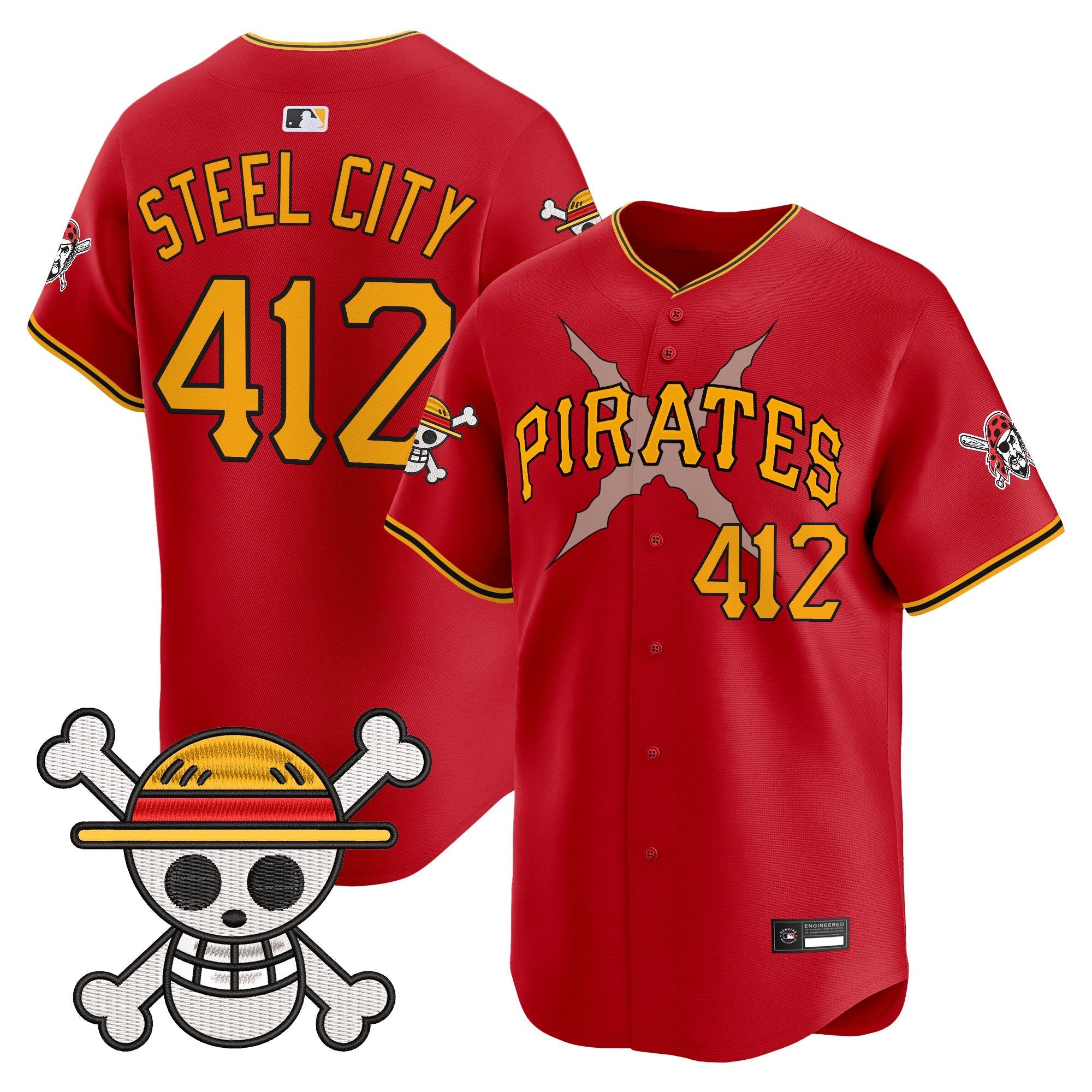 PIT x  OP Vapor Premier Limited Jersey - Stitched