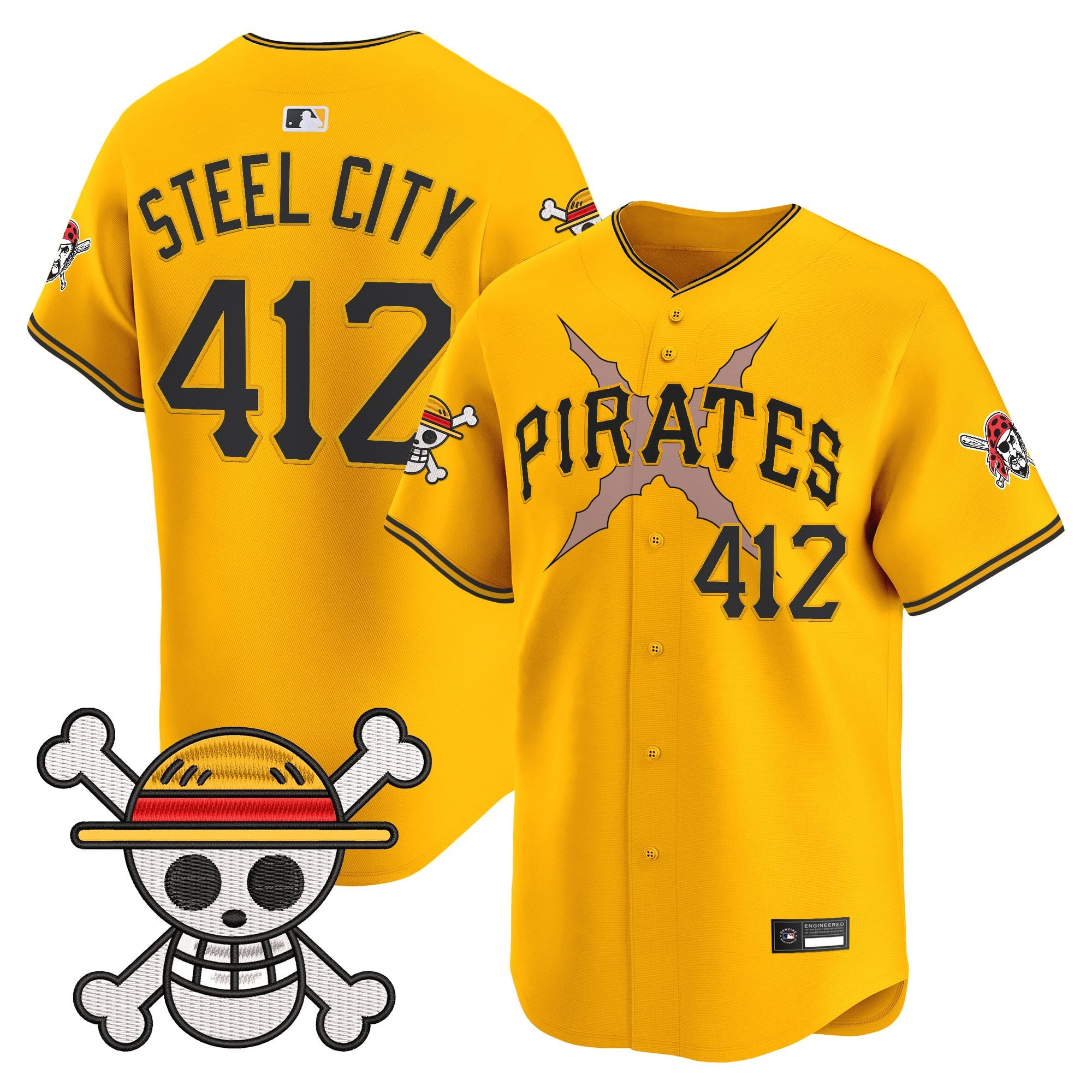 PIT x  OP Vapor Premier Limited Jersey - Stitched