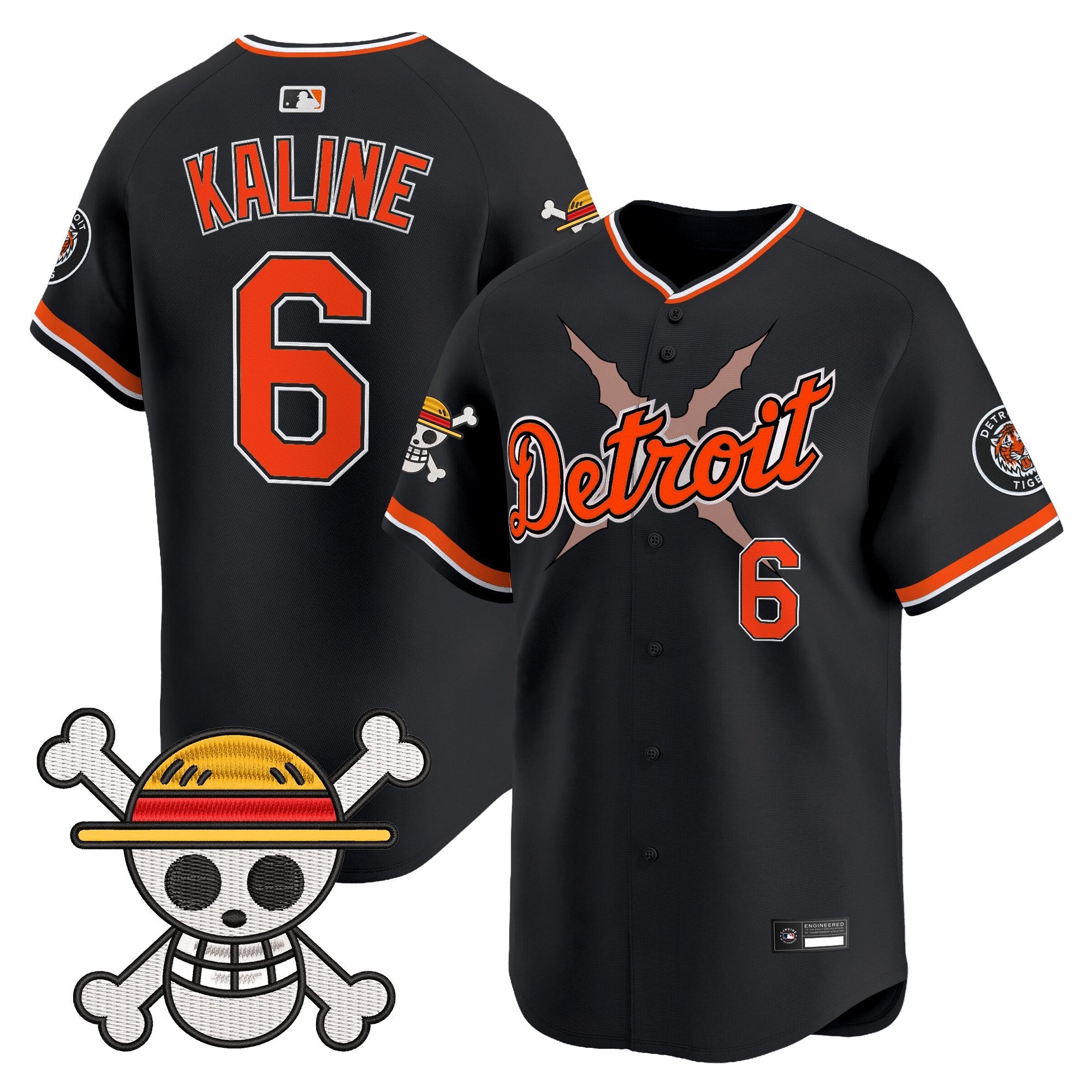 DET x  OP Vapor Premier Limited Jersey - Stitched
