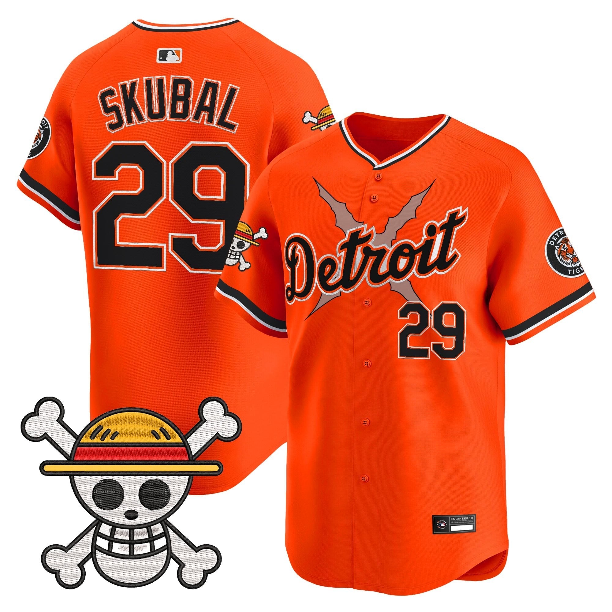 DET x  OP Vapor Premier Limited Jersey - Stitched