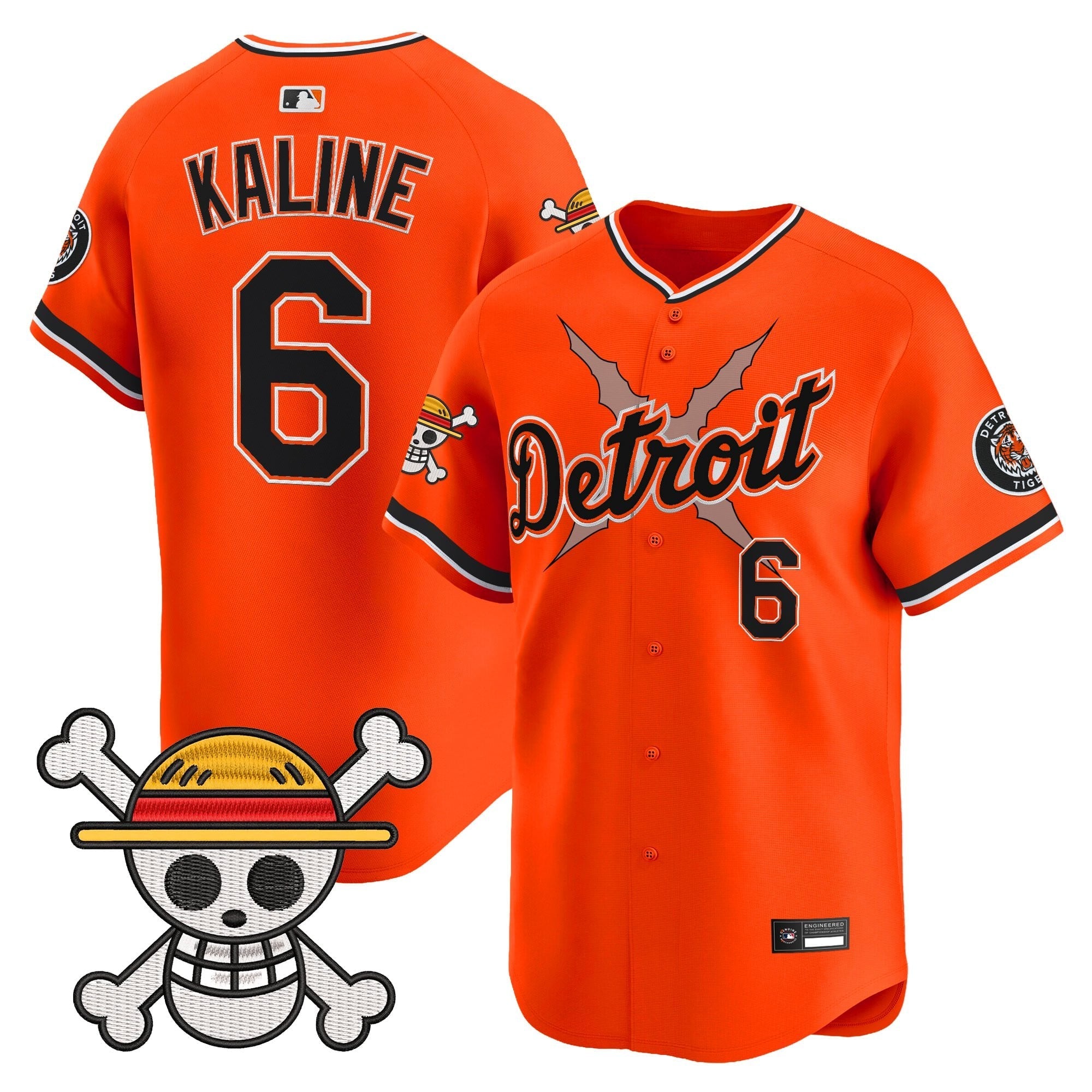 DET x  OP Vapor Premier Limited Jersey - Stitched