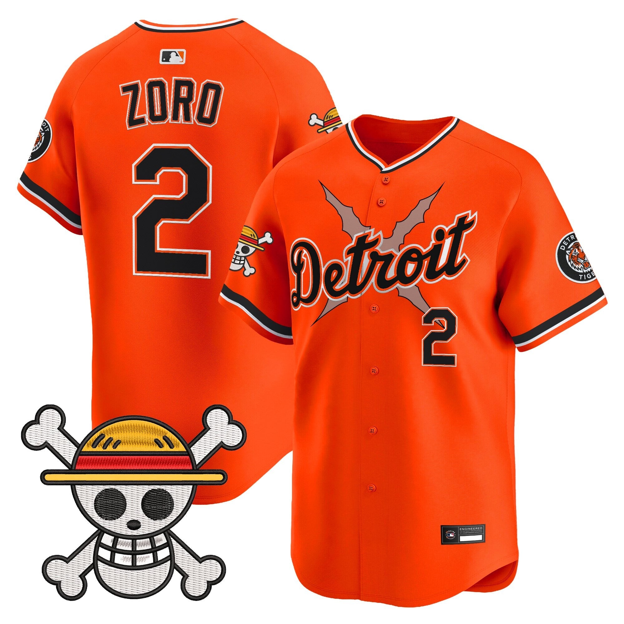 DET x  OP Vapor Premier Limited Jersey - Stitched