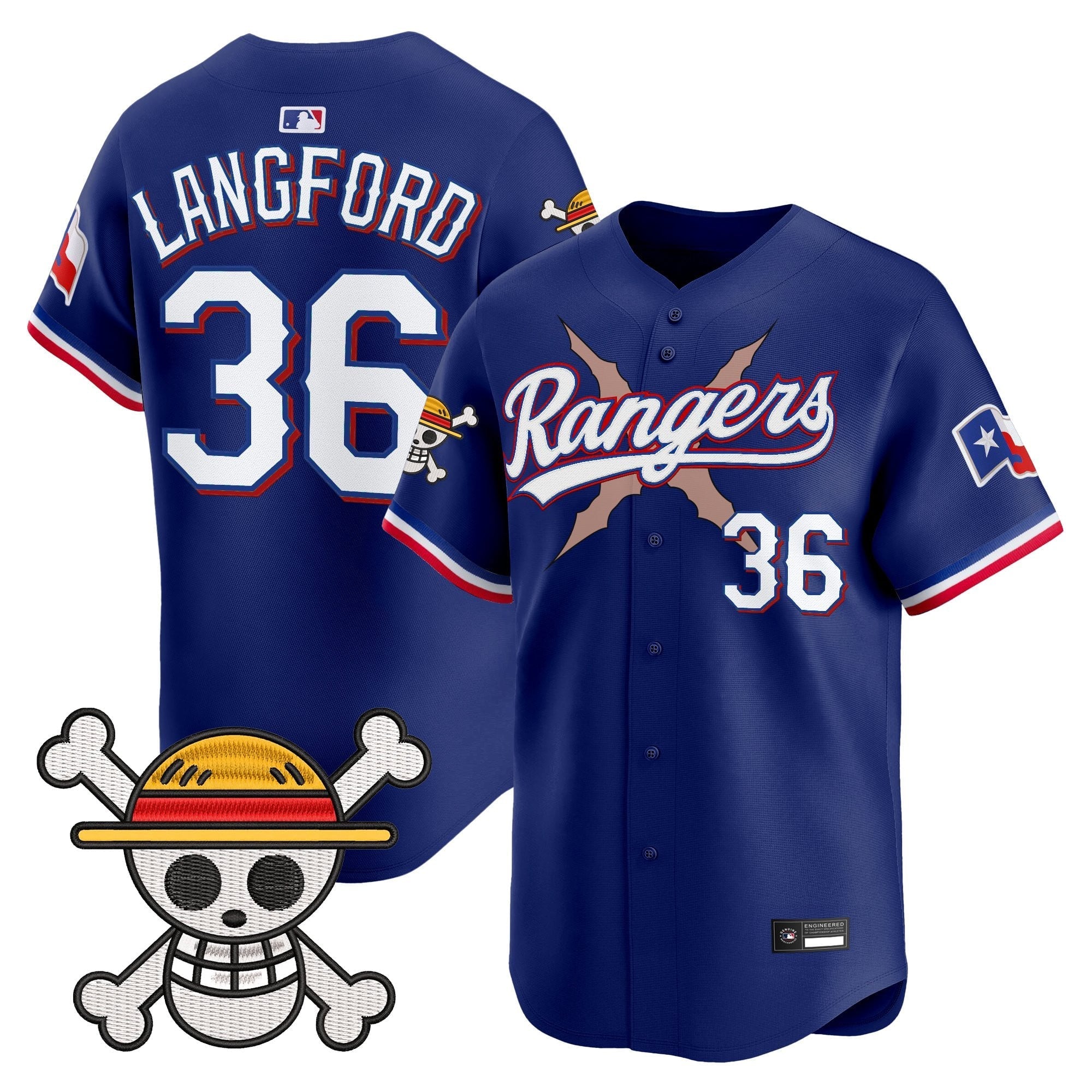 TEX x OP Vapor Premier Limited Jersey - Stitched