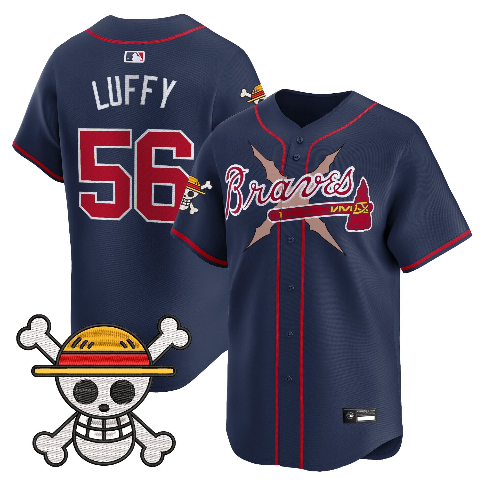 ATL x  OP Vapor Premier Limited Jersey - Stitched