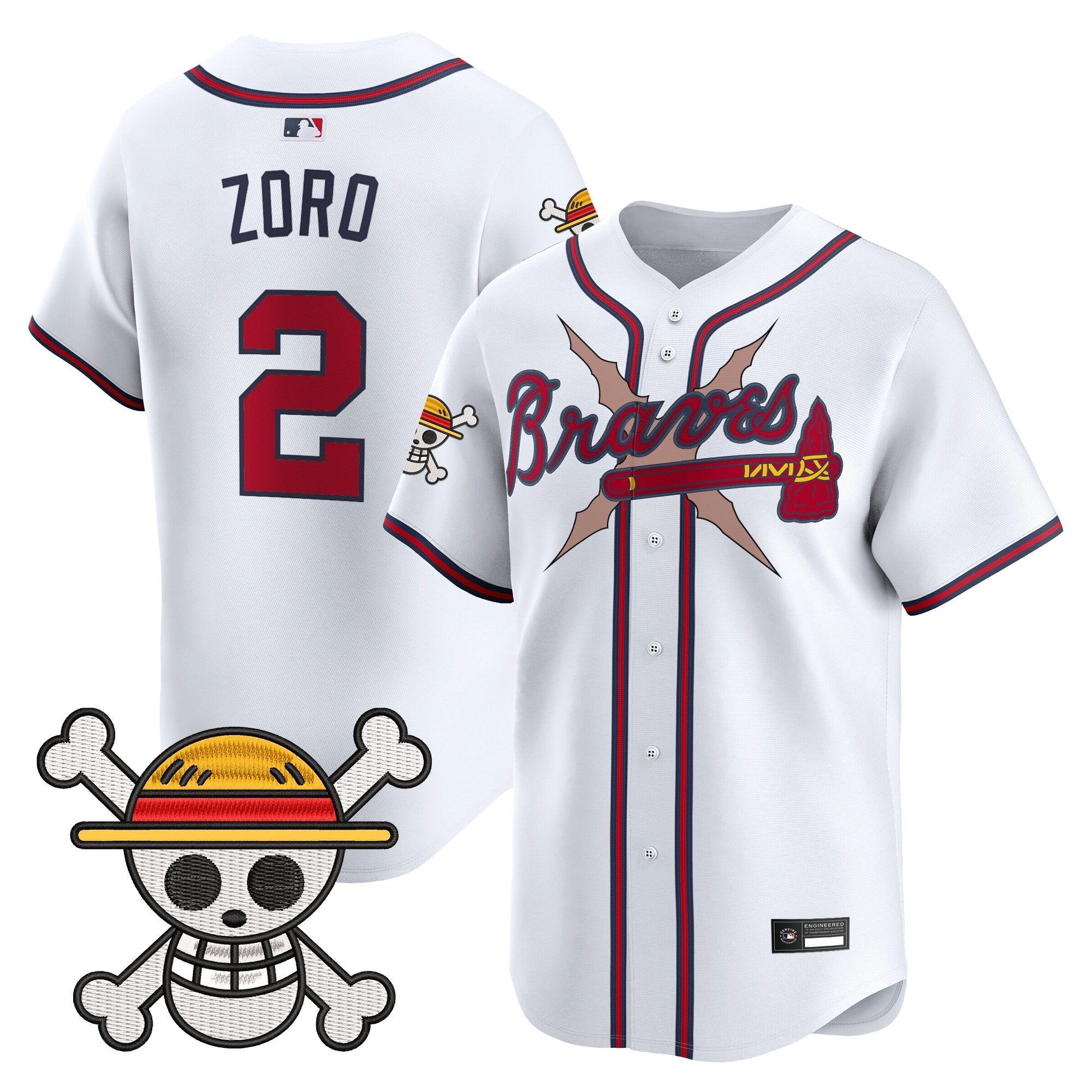 ATL x  OP Vapor Premier Limited Jersey - Stitched
