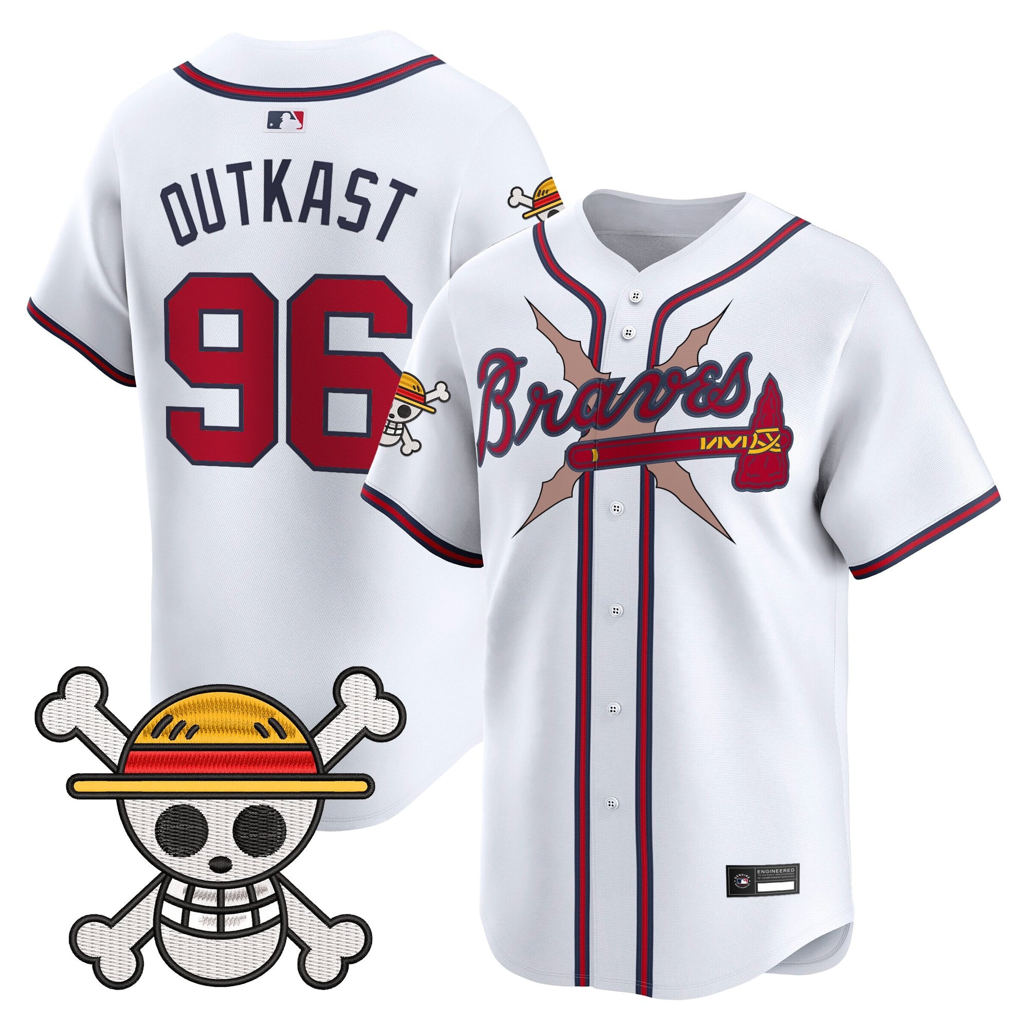 ATL x  OP Vapor Premier Limited Jersey - Stitched