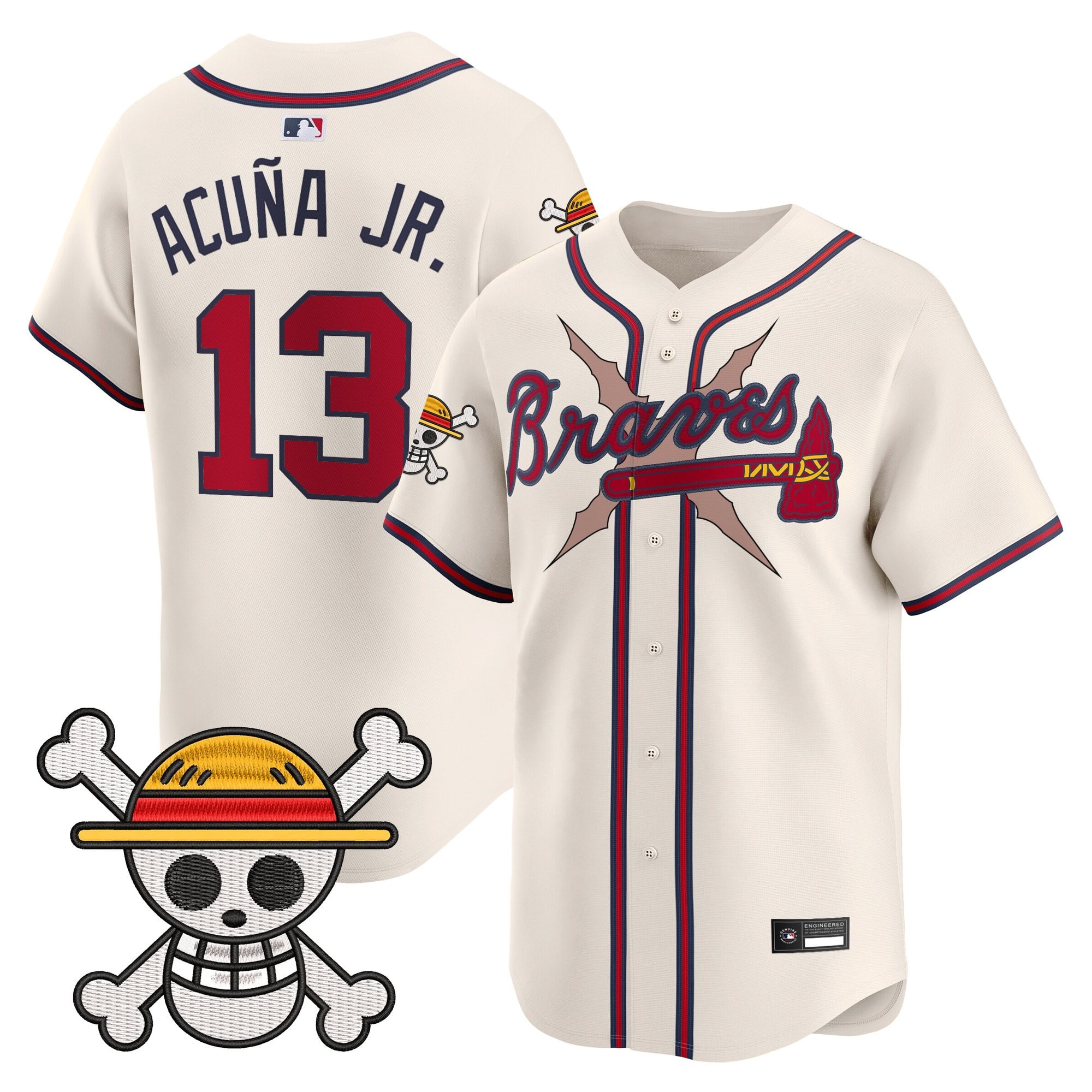 ATL x  OP Vapor Premier Limited Jersey - Stitched