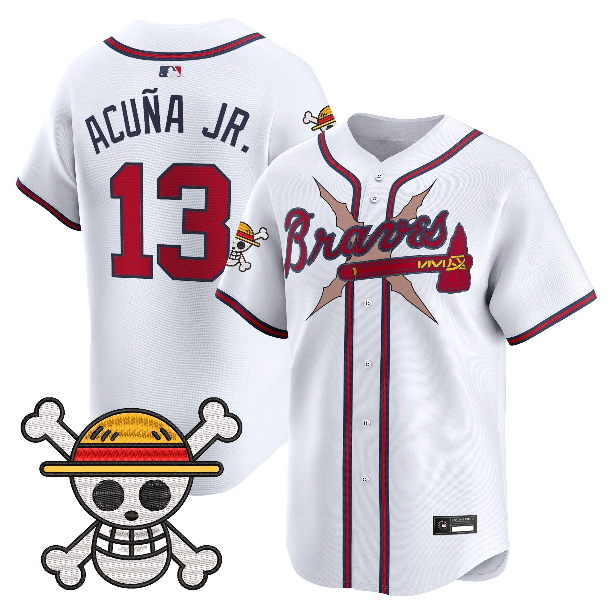 ATL x  OP Vapor Premier Limited Jersey - Stitched