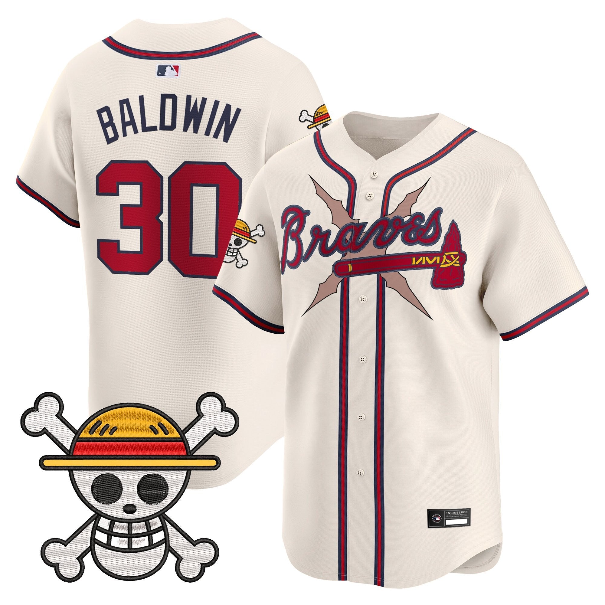 ATL x  OP Vapor Premier Limited Jersey - Stitched