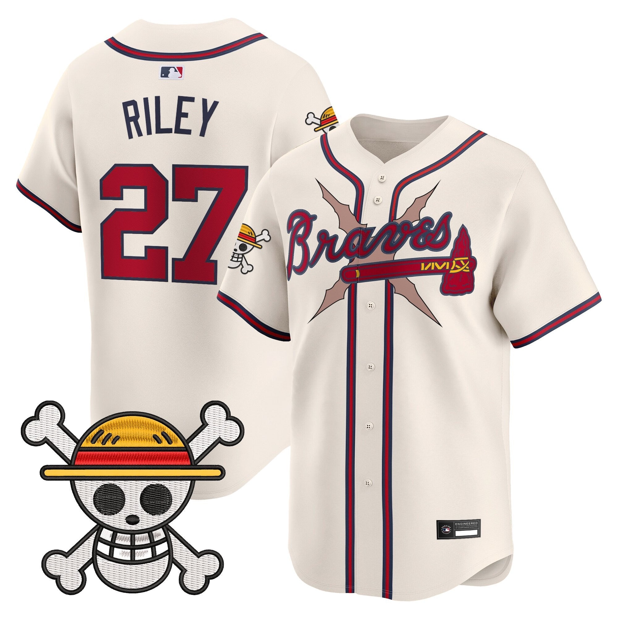ATL x  OP Vapor Premier Limited Jersey - Stitched