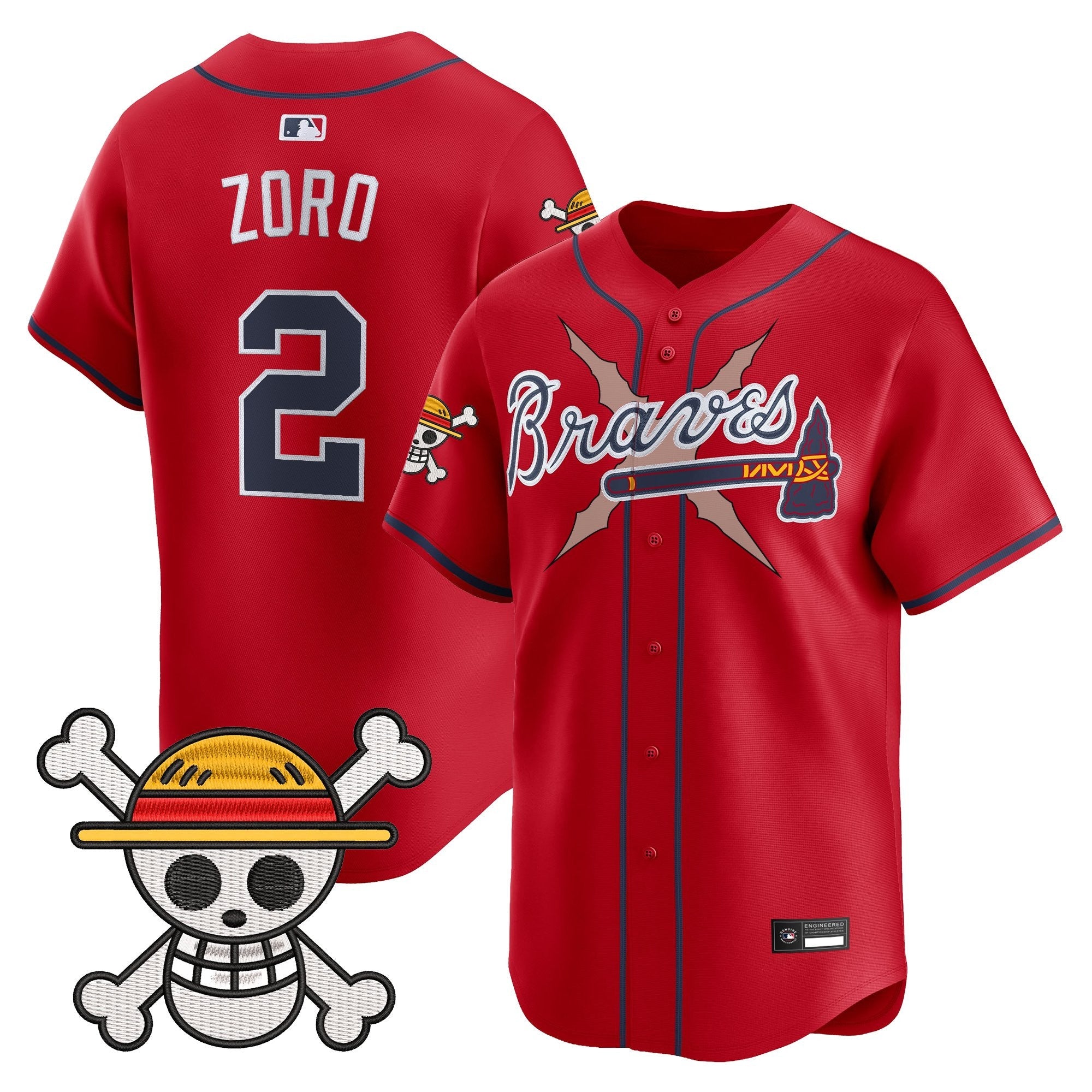ATL x  OP Vapor Premier Limited Jersey - Stitched