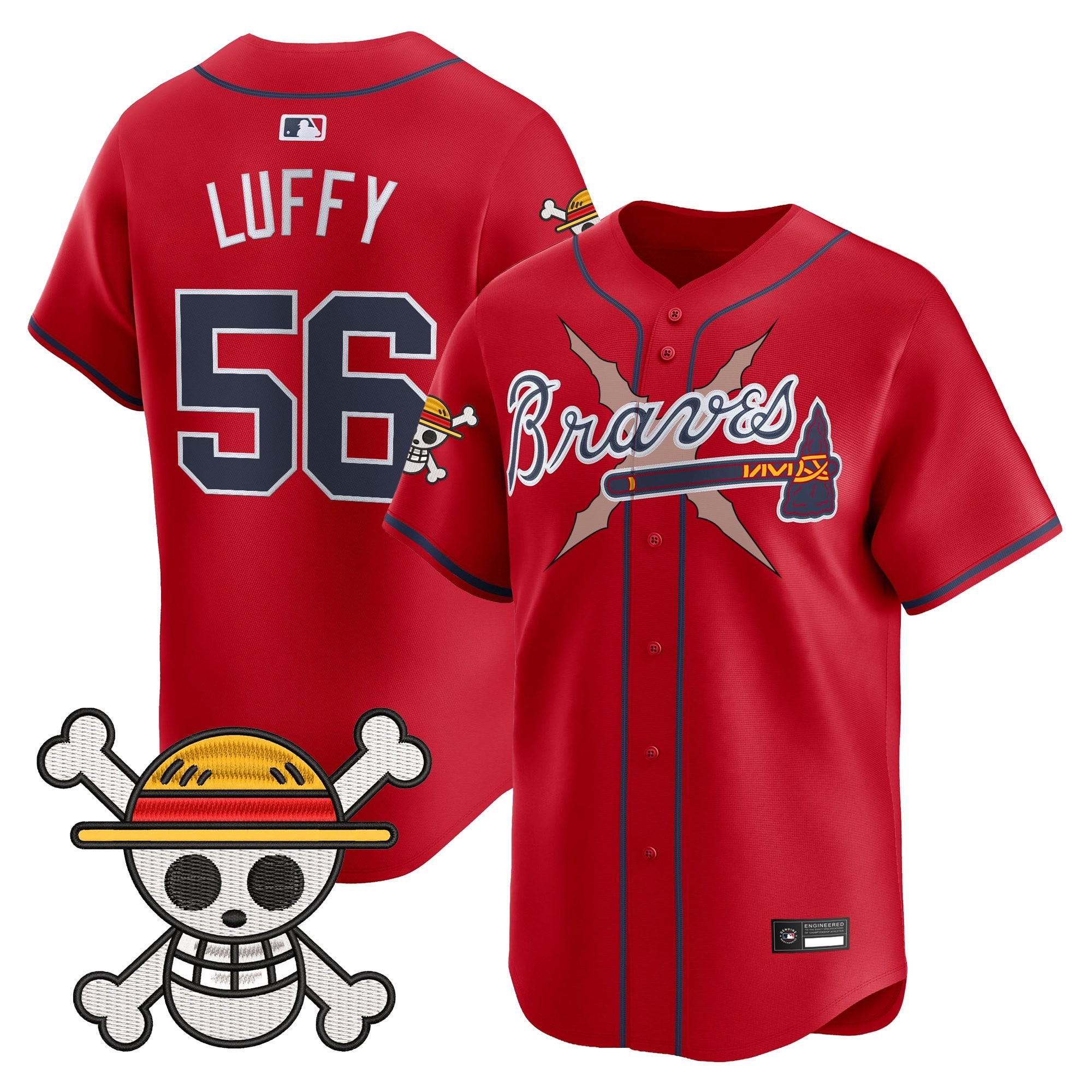 ATL x  OP Vapor Premier Limited Jersey - Stitched