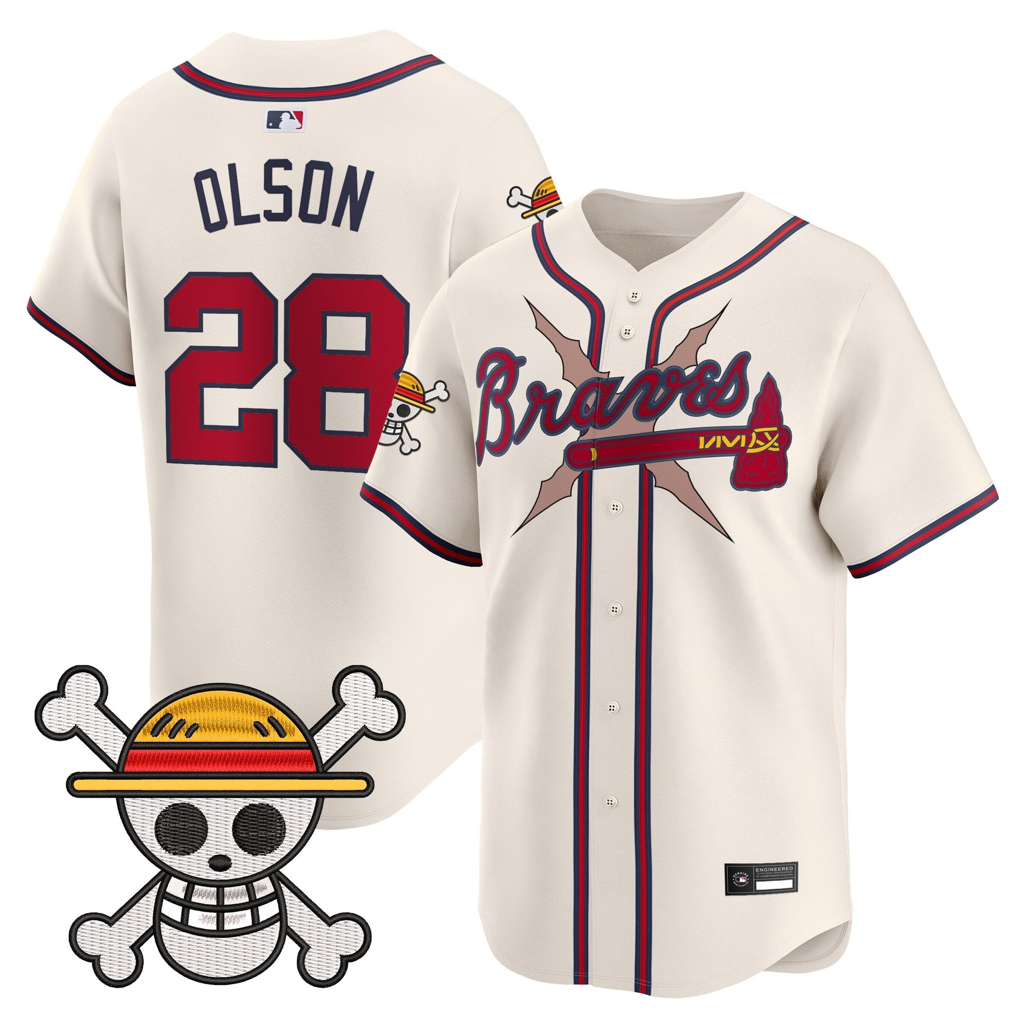 ATL x  OP Vapor Premier Limited Jersey - Stitched
