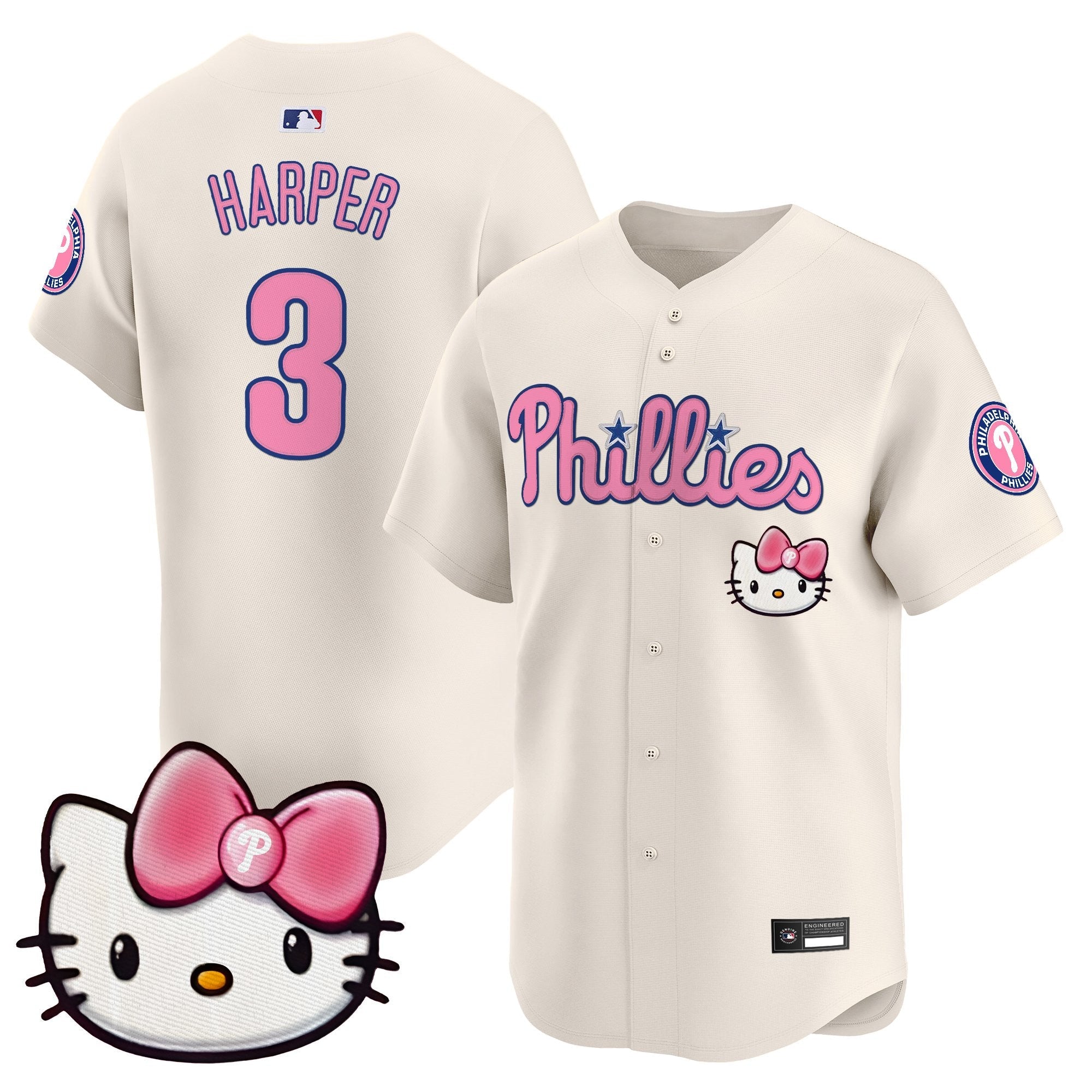 PHI Hello Kitty Vapor Premier Limited Jersey – Stitched
