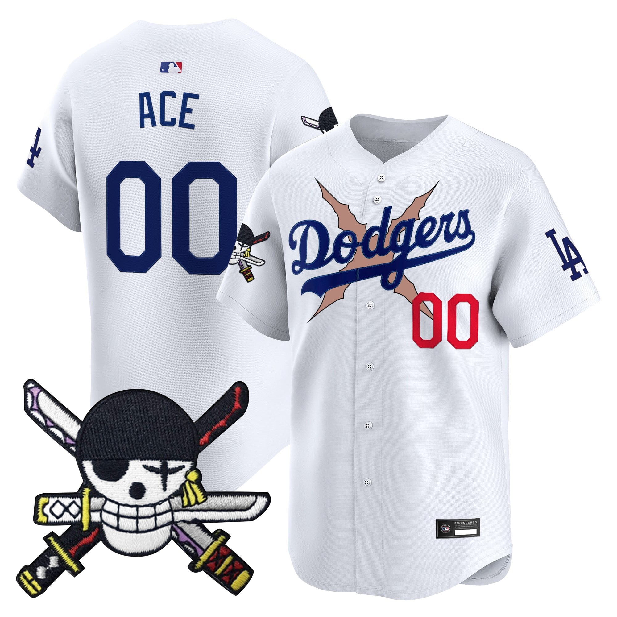 LAD x  OP Zr Patch Vapor Premier Limited Jersey - Stitched
