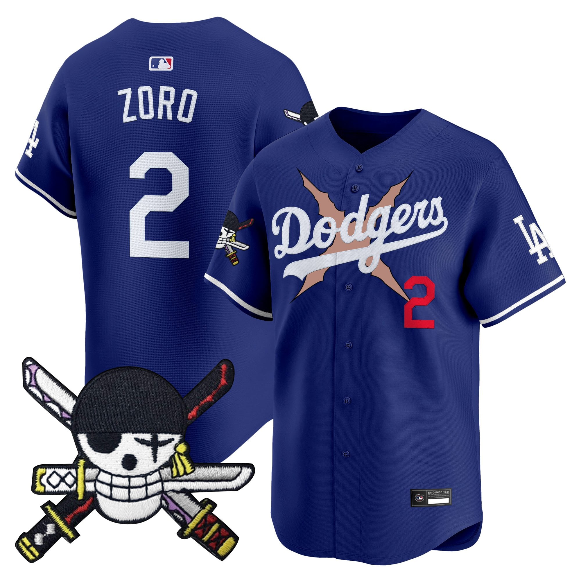 LAD x  OP Zr Patch Vapor Premier Limited Jersey - Stitched